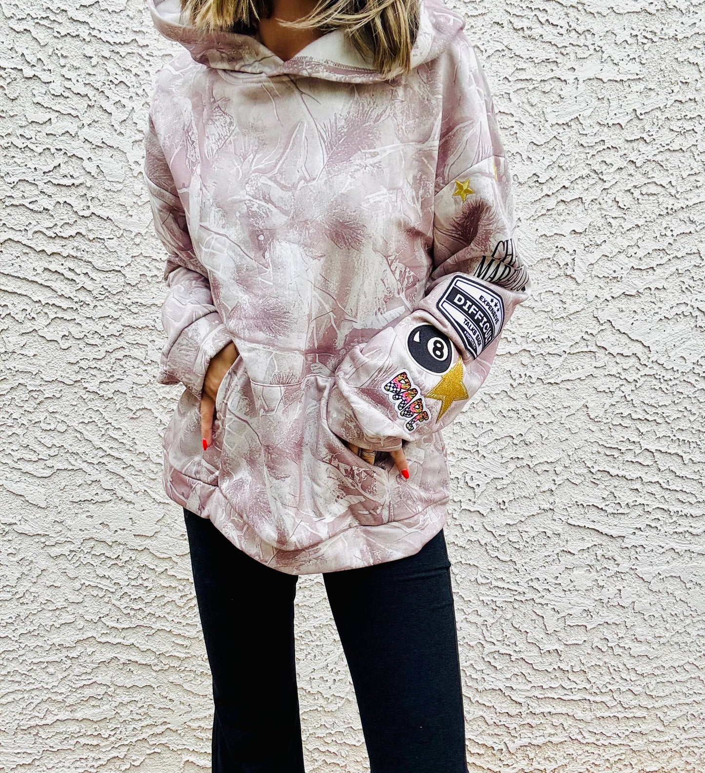 BBH-Camo Sweater+expensive difficult talks back… retro babe