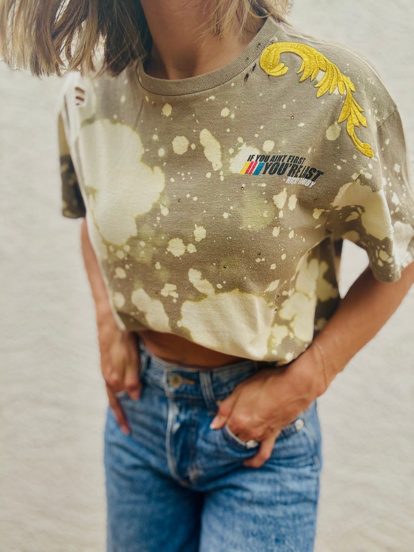 DT-Vintage 26 race+Dad Tshirt MEDIUM