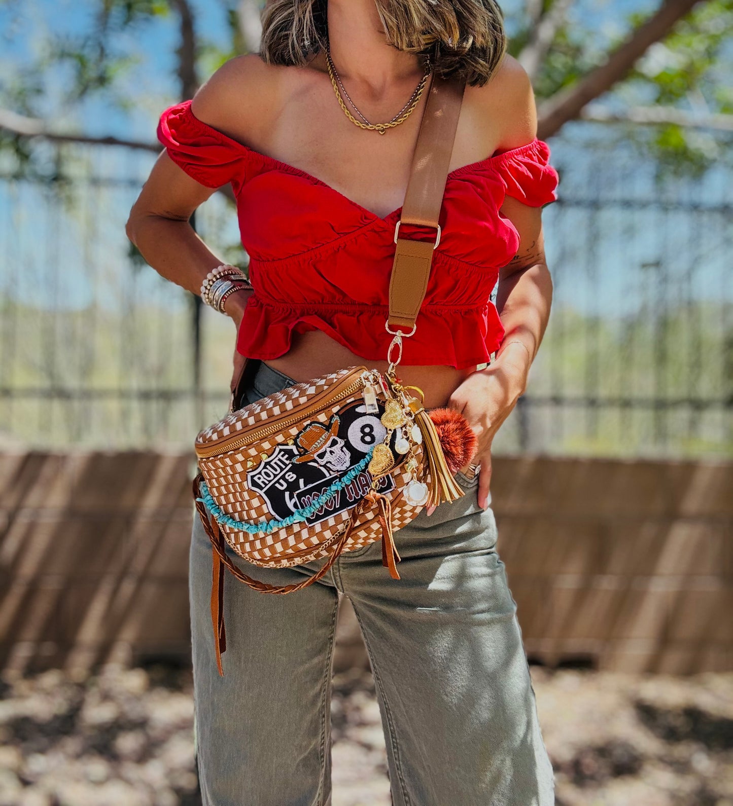 SCC-yeehaw elk hide leather + PHOENIX