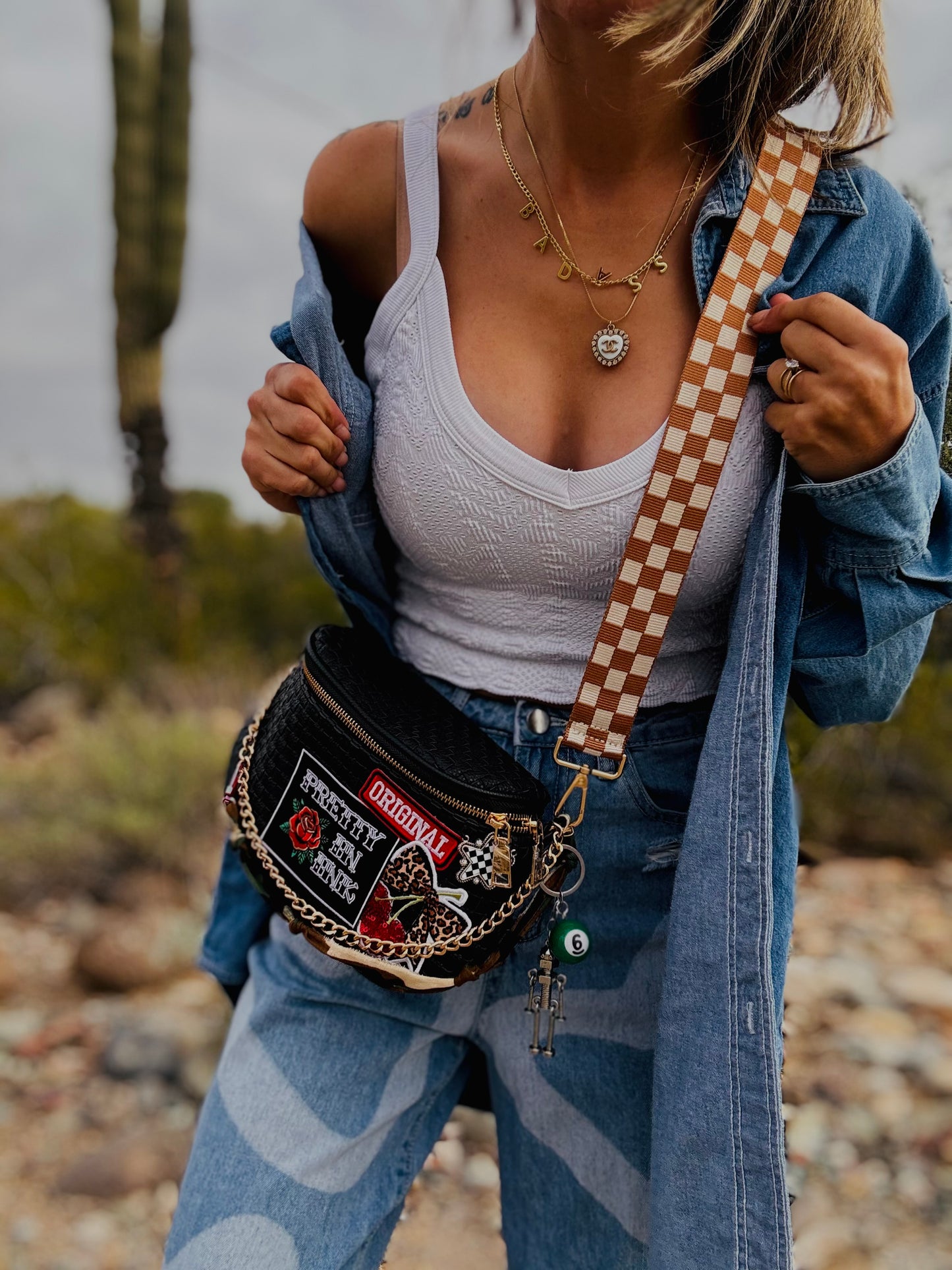 NY- original pretty in ink +PHOENIX BAG