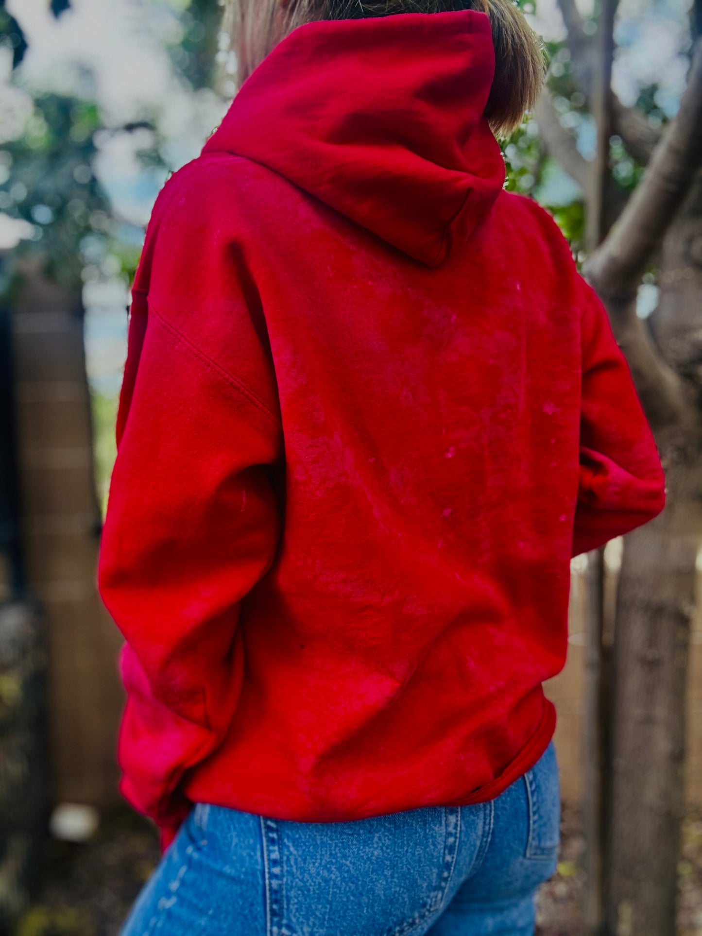 CD- NECKLACE Hoodie 2 + Men’s unisex size MEDIUM - Cut off bottom band hem