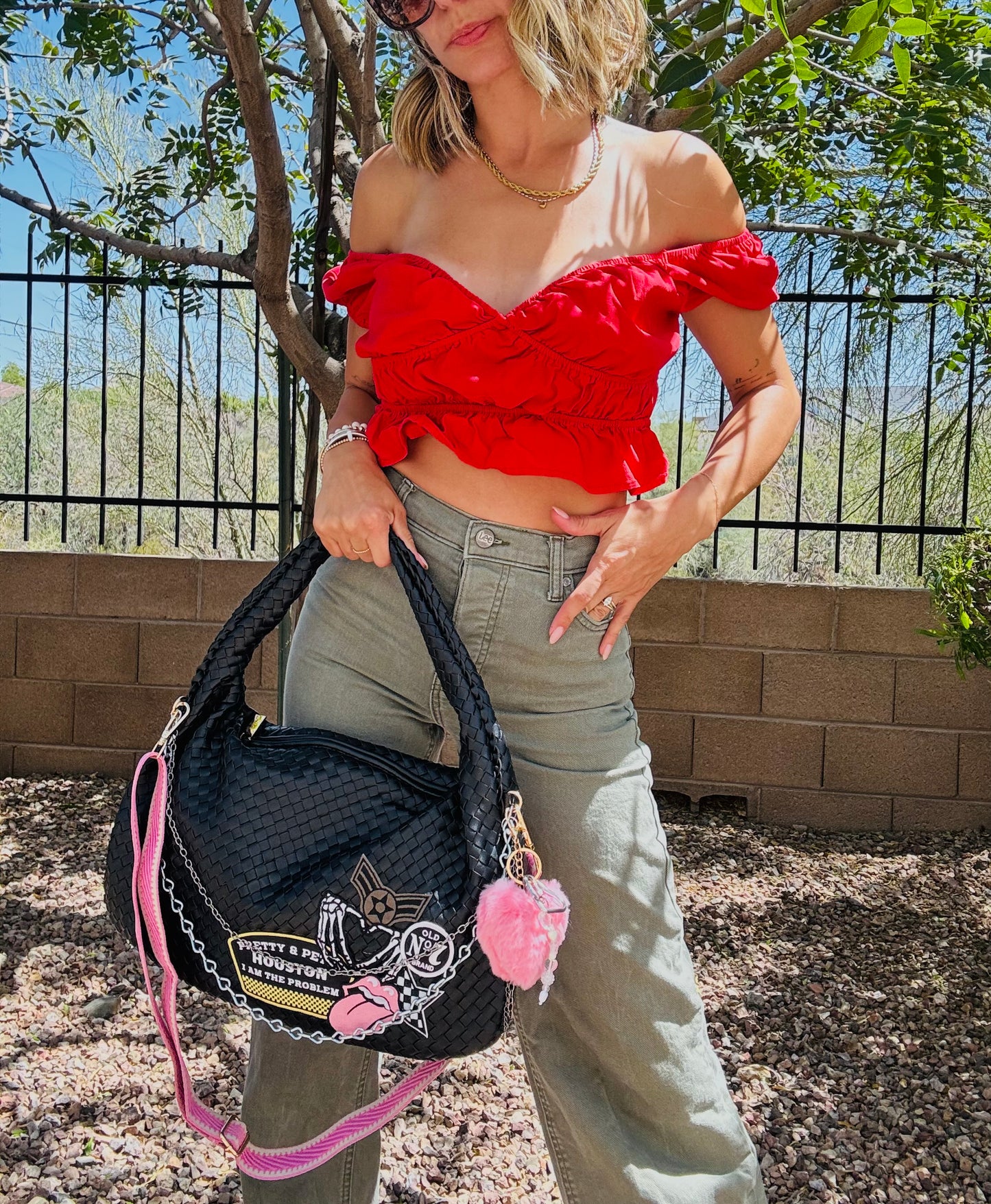 SCC- pretty petty Houston I’m the problem+* YUMA BAG