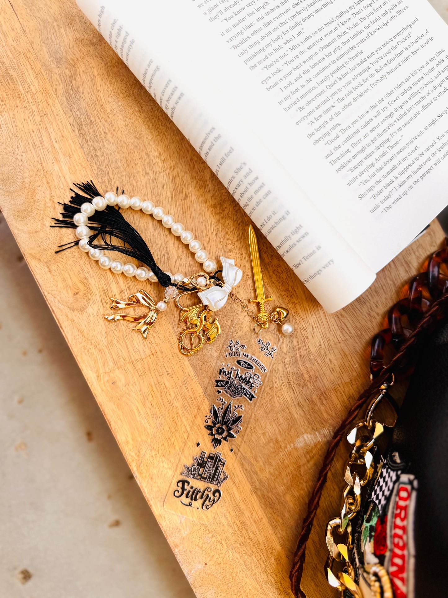 BBC-I dusted my shelves, but my books are still filthy+ dragon, and sword