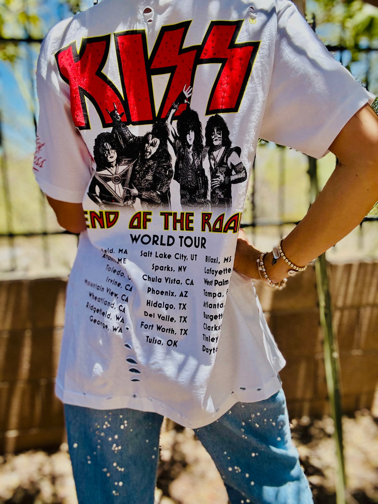 HD- RETRO BAND ERA - DAD KIMONO TEE MENS SMALL