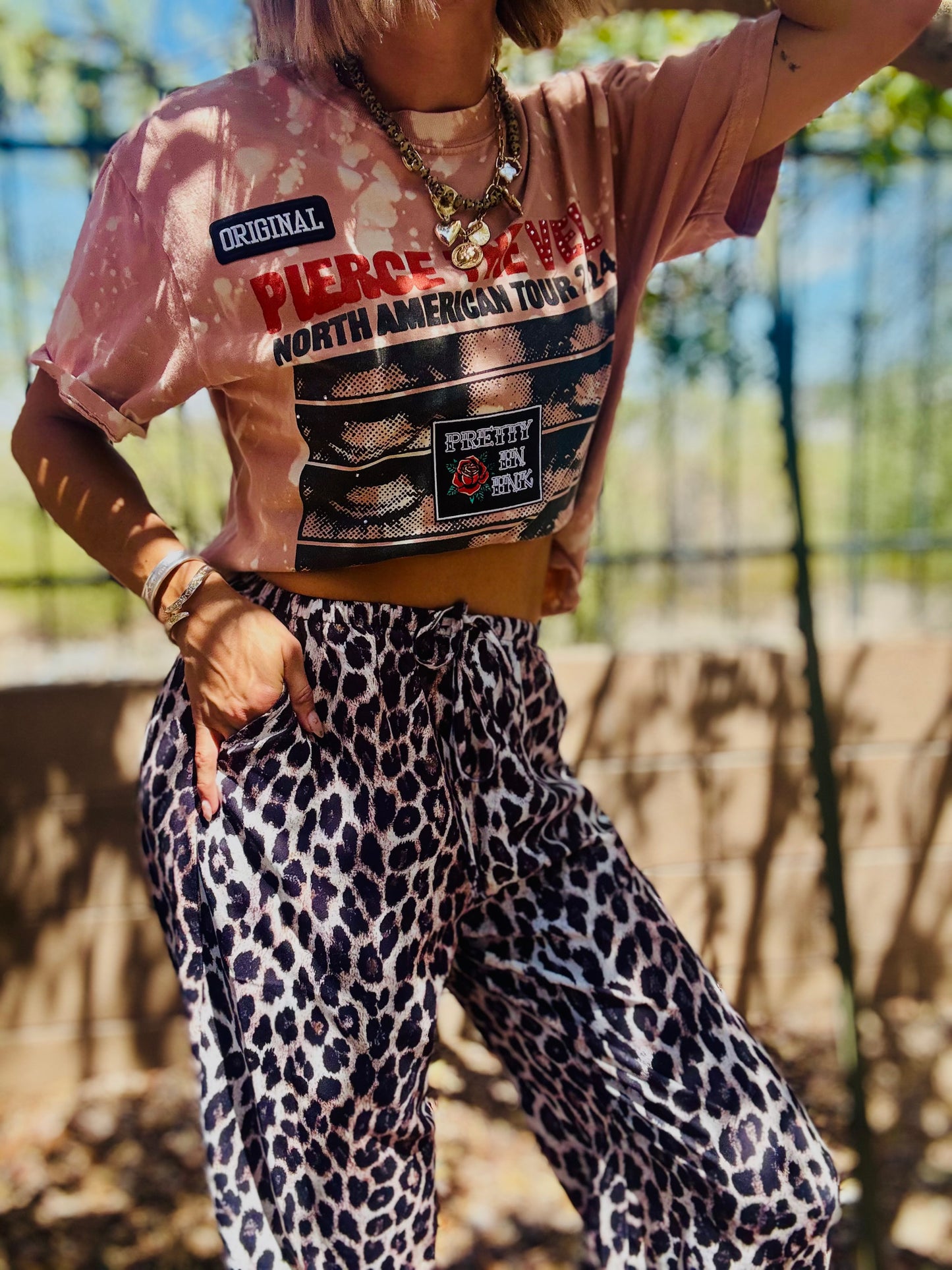 TEE-punk babe- DAD TEE MEDIUM