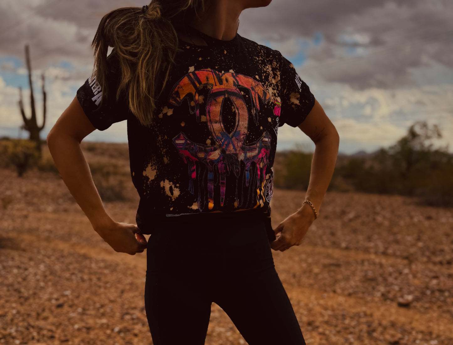VT-vintage band pink theme - Black TSHIRT