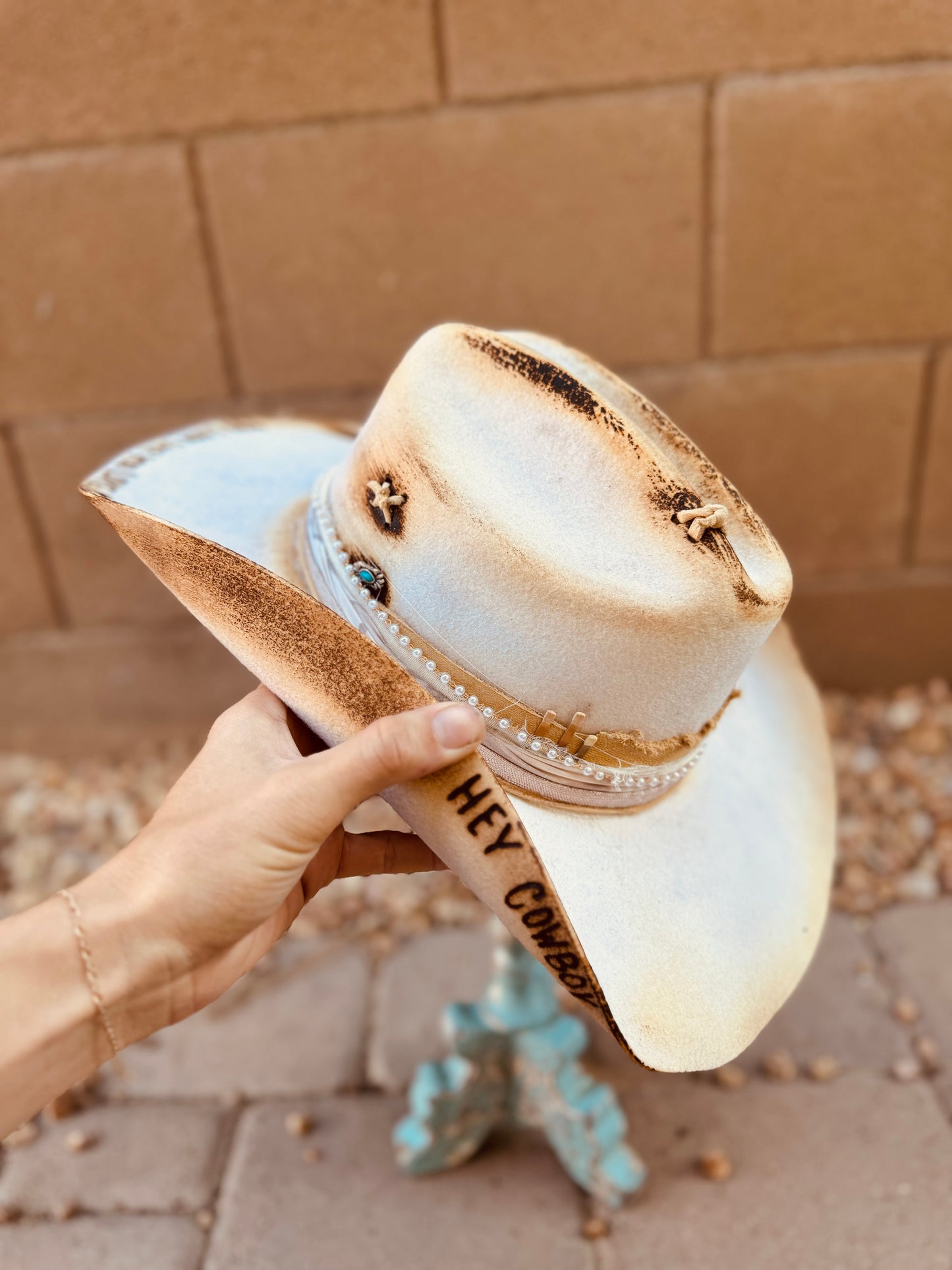 13- Hey Cowboy vintage baby