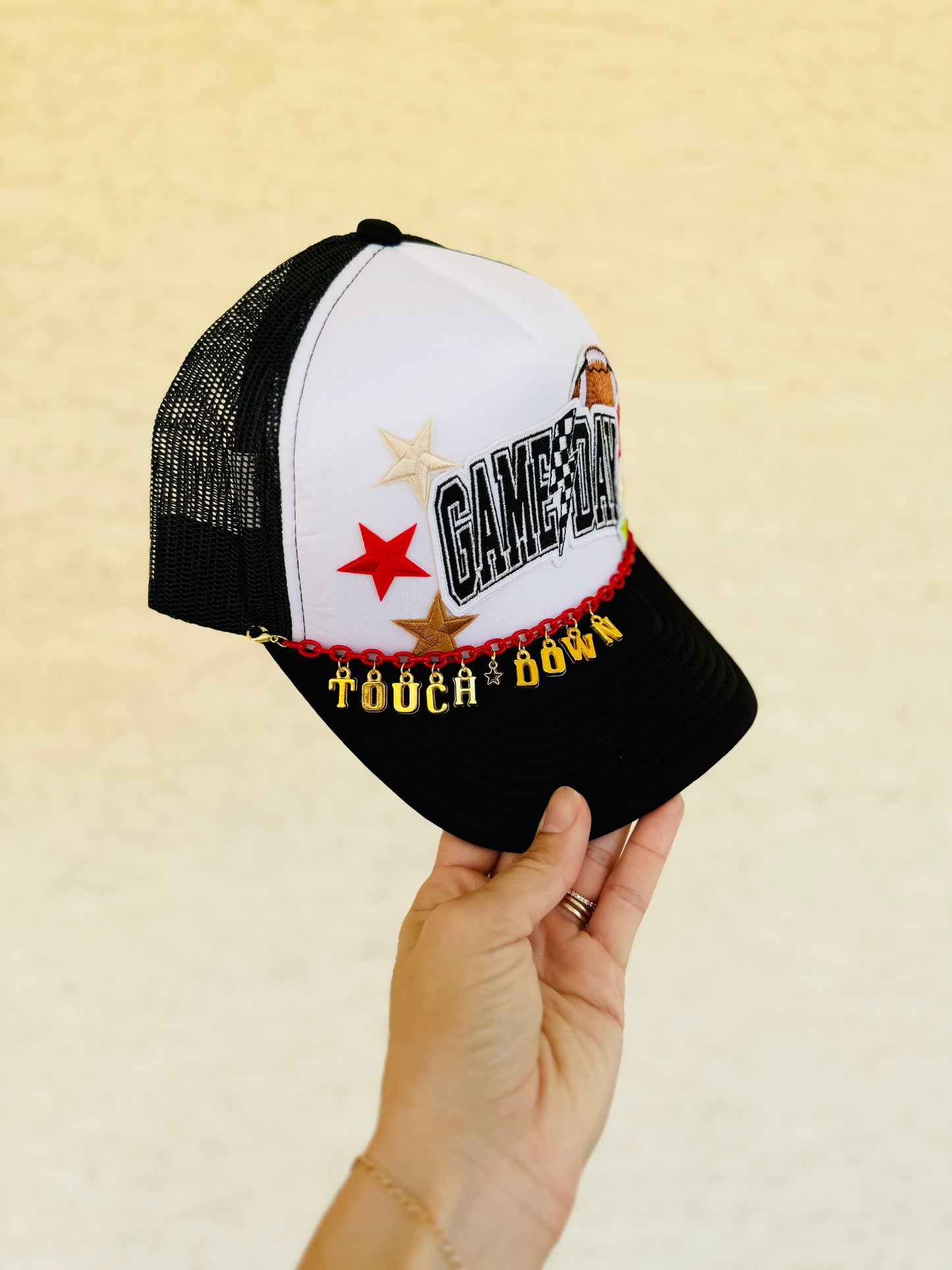 888 Game Day touch down charms