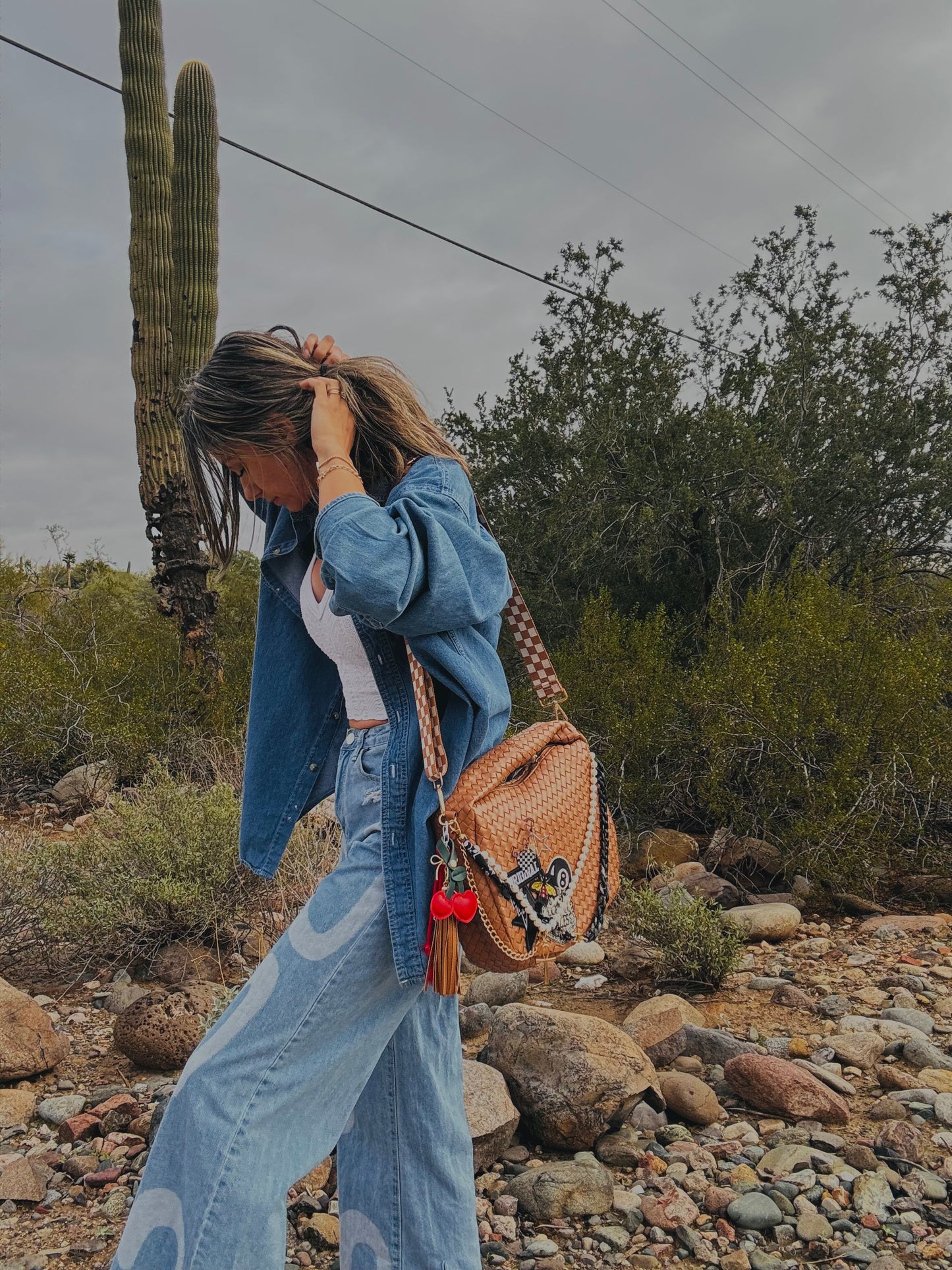 NY-original reckless babe - fender pick cherry bombshell and checkered *CHANDLER BAG**