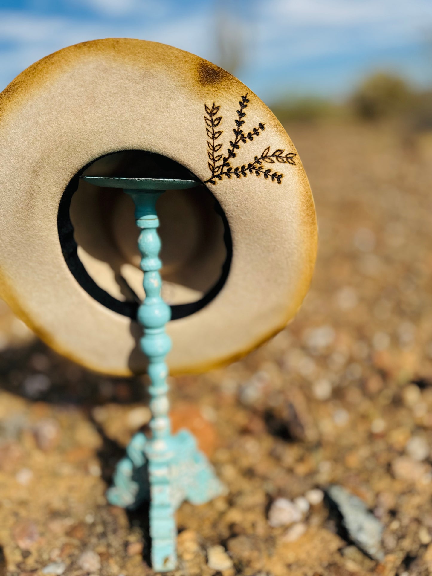 10- Vintage Fall Flowers Brim
