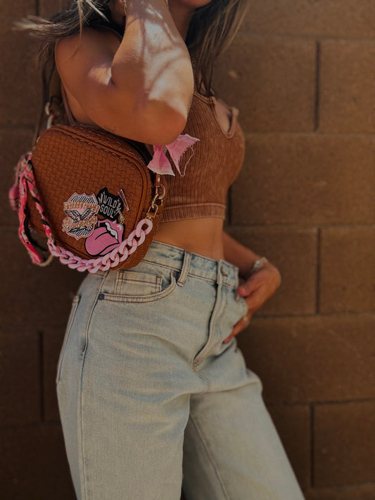 RH- *DUAL* PINK AMERICAN WILD SOUL OG+ PAGE BAG