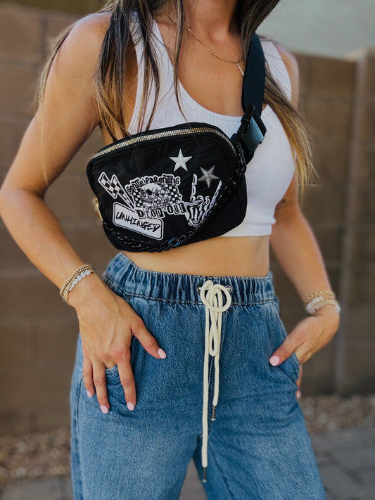 BB-gentle parent drop out unhinged - BLack BELT BAG