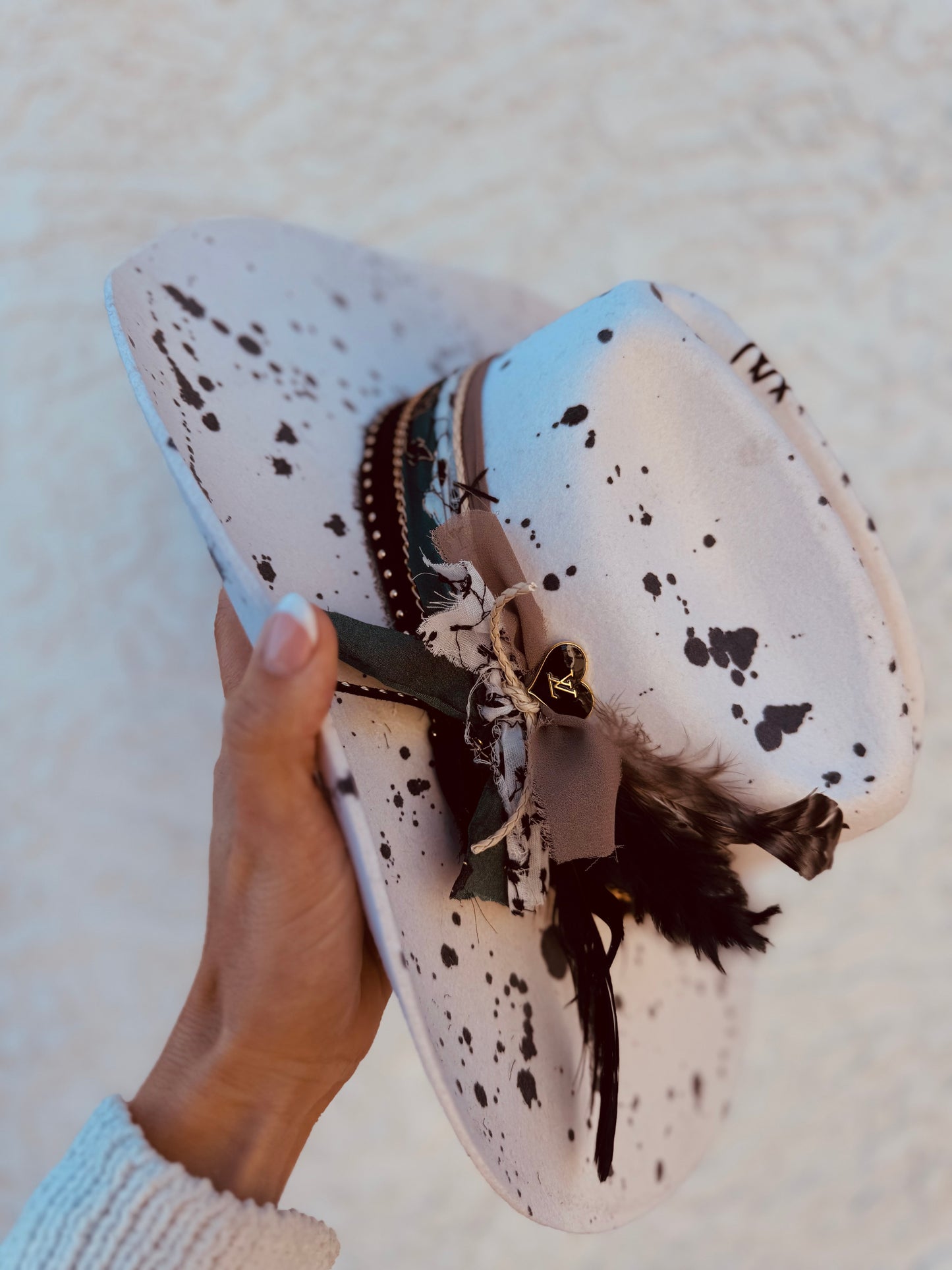 NU-Boujee Bombshell + Dyed Ivory Traditional COWGIRL BRIM