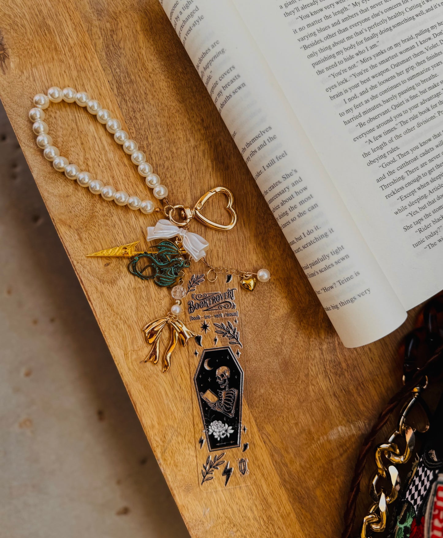 BBC- booktrovert skeleton+ dragon and sword