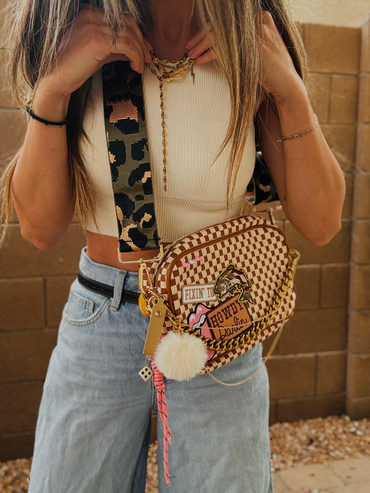 BF- fixin too + howdy darlin camo premium OG+ PAGE BAG