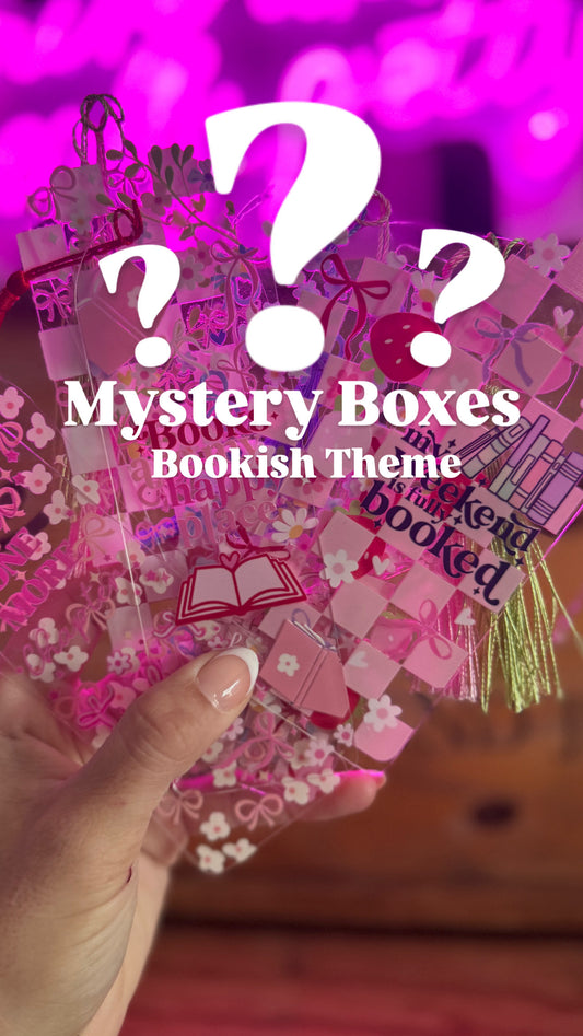 MYSTERY Boxes- BOOKISH THEME