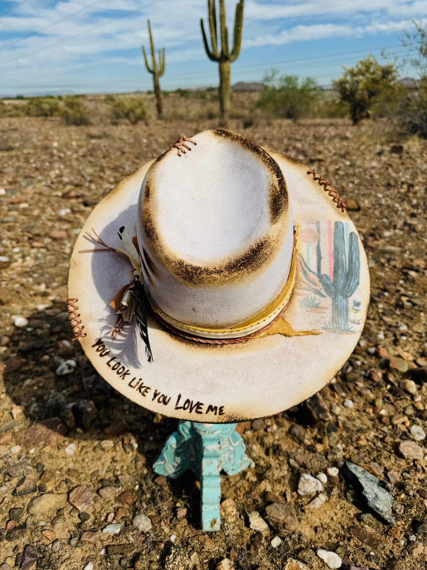 10- Vintage Love me Saguaro