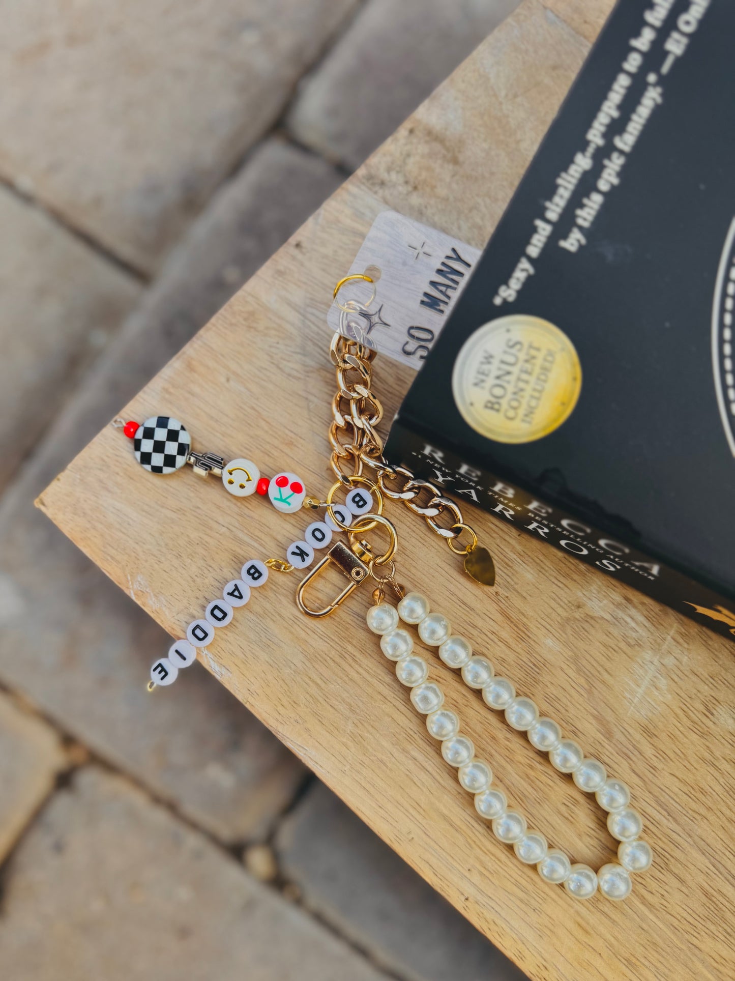 BBC-book baddie hand beaded+ so many books so little time
