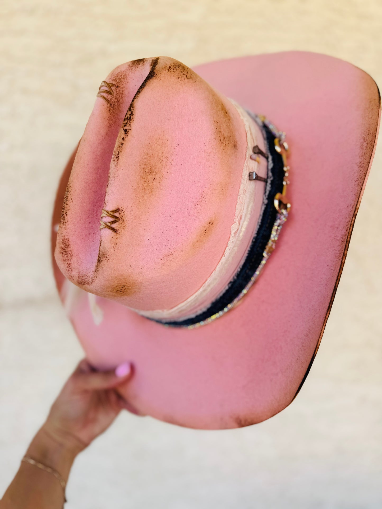 CB-Im the Problem-Felt Cowgirl Brim