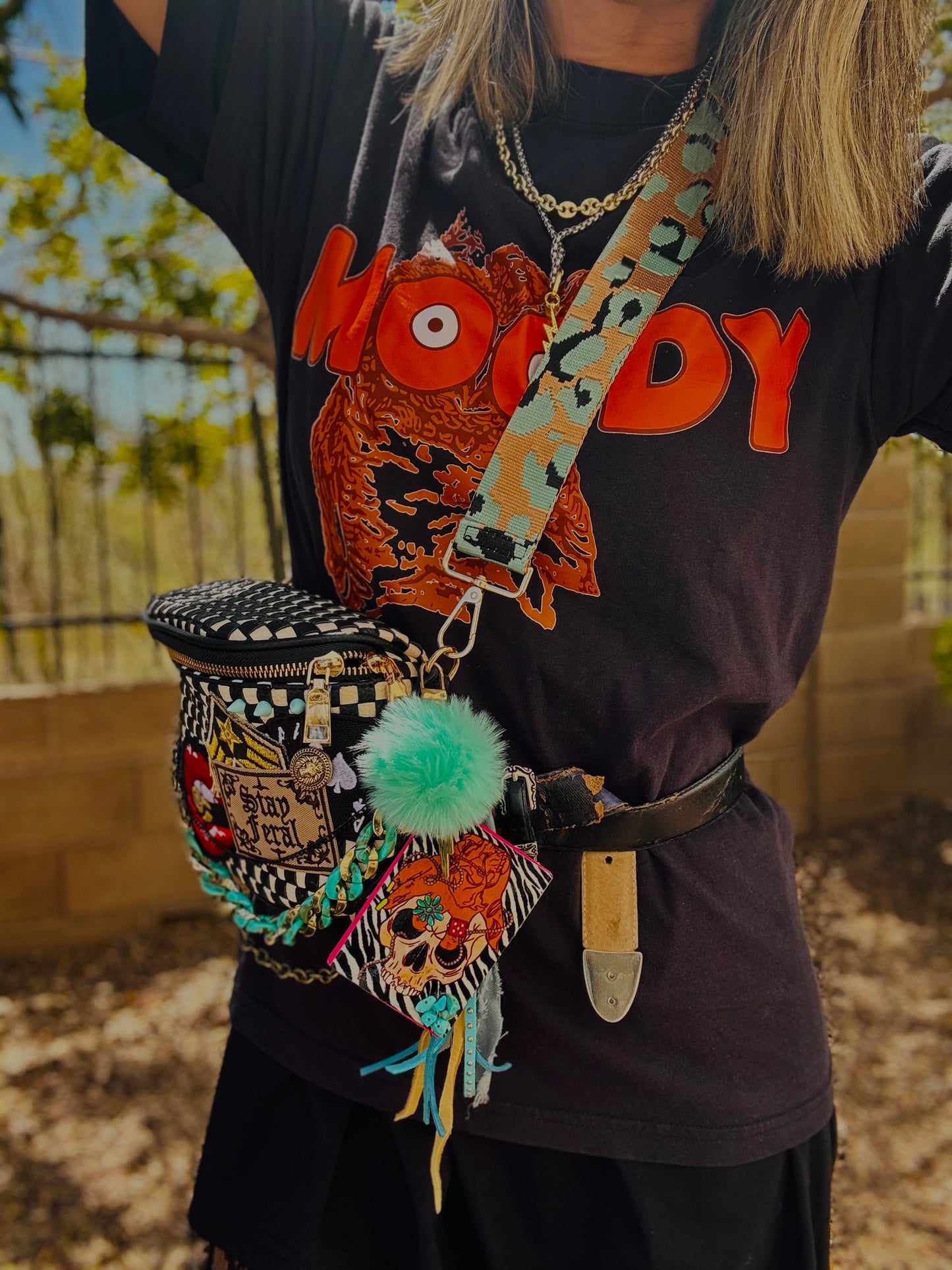 CO- stay feral + PHOENIX BAG - 2 STRAPS INCLUDED