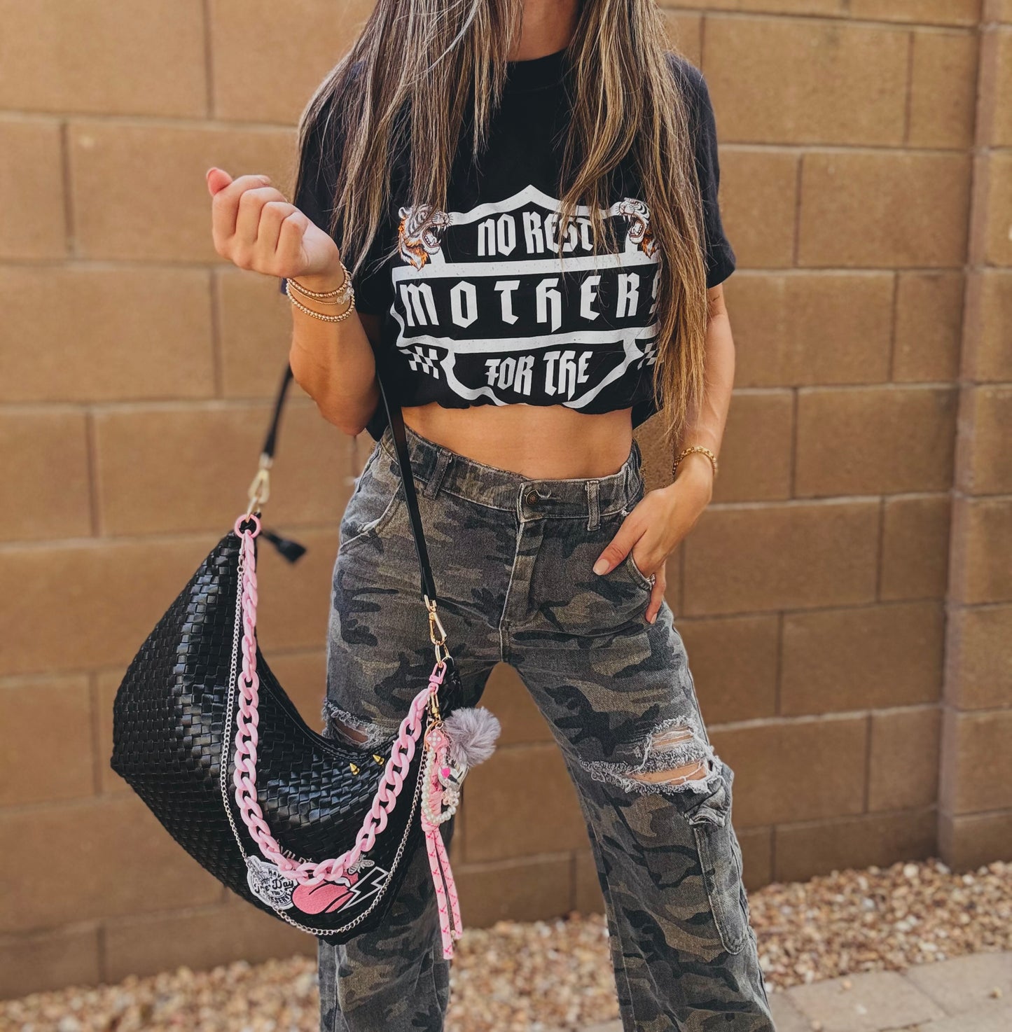 OO-WILD SOUL day you deserve - XL SEDONA INSPIRED Woven CROSSBODY INCLUDED