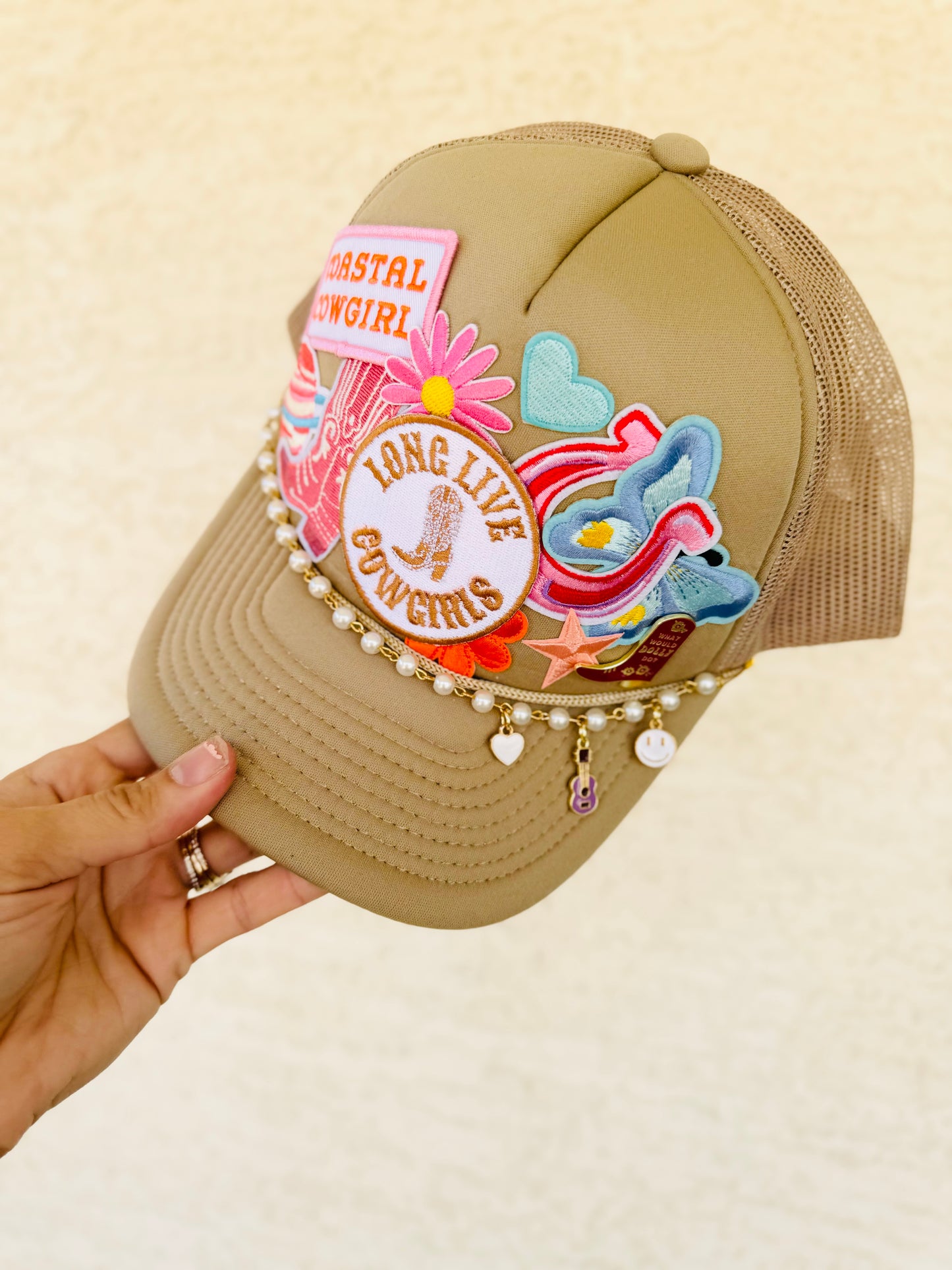 CM CO. Long live cowgirls coastal  Trucker