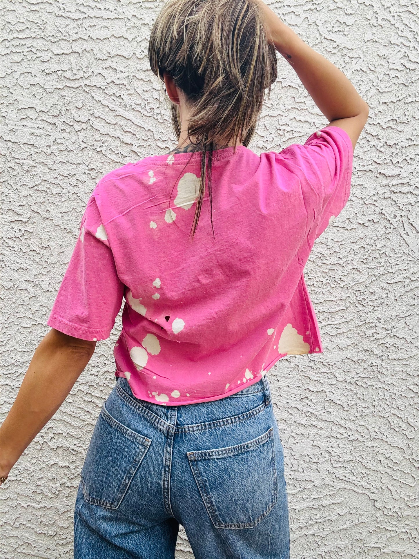 VTS- pink bombshell band babe+ Vixen Tshirt