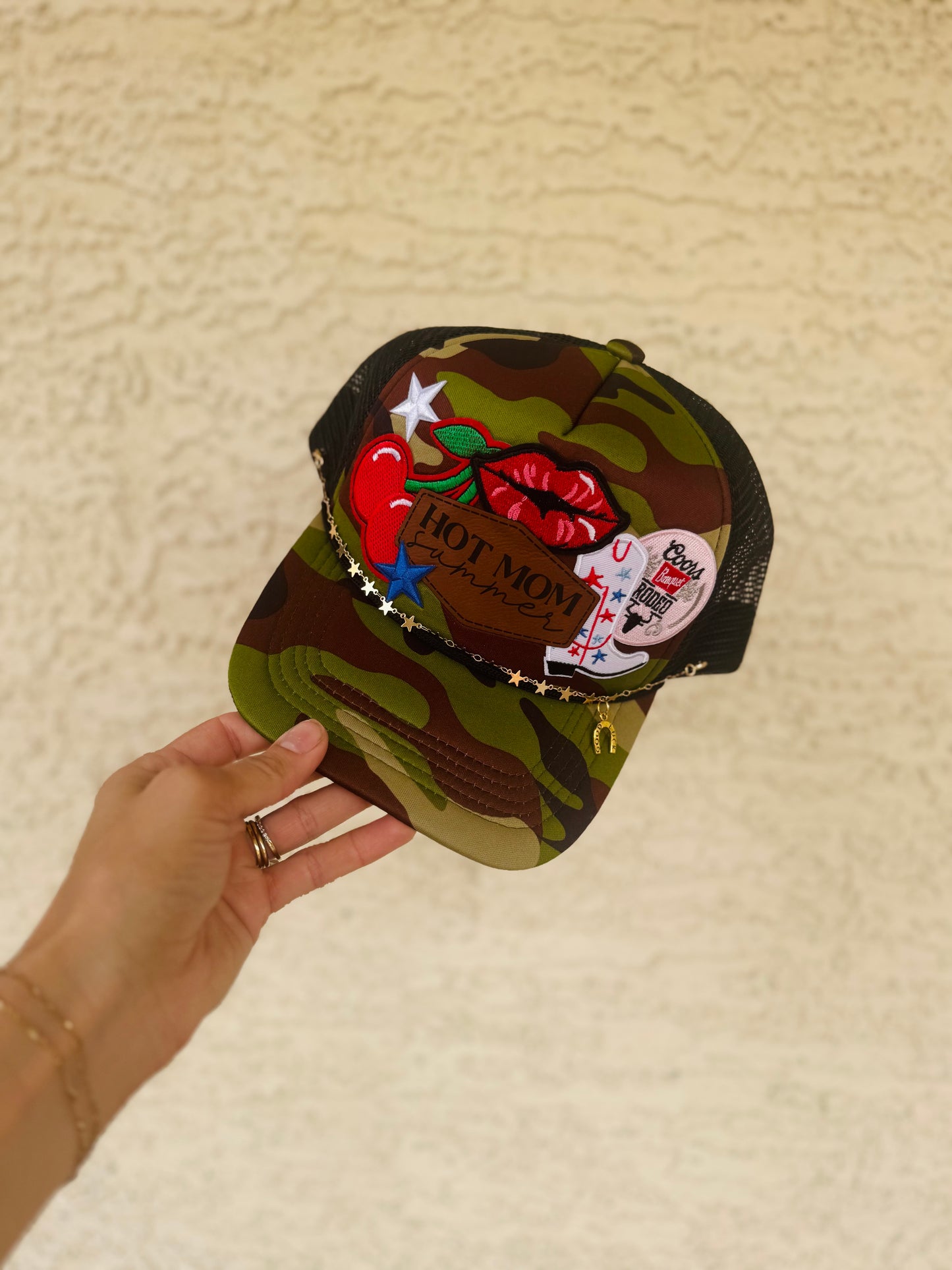 PT- CAMO HOT MOM SUMMER AMERICAN BABE