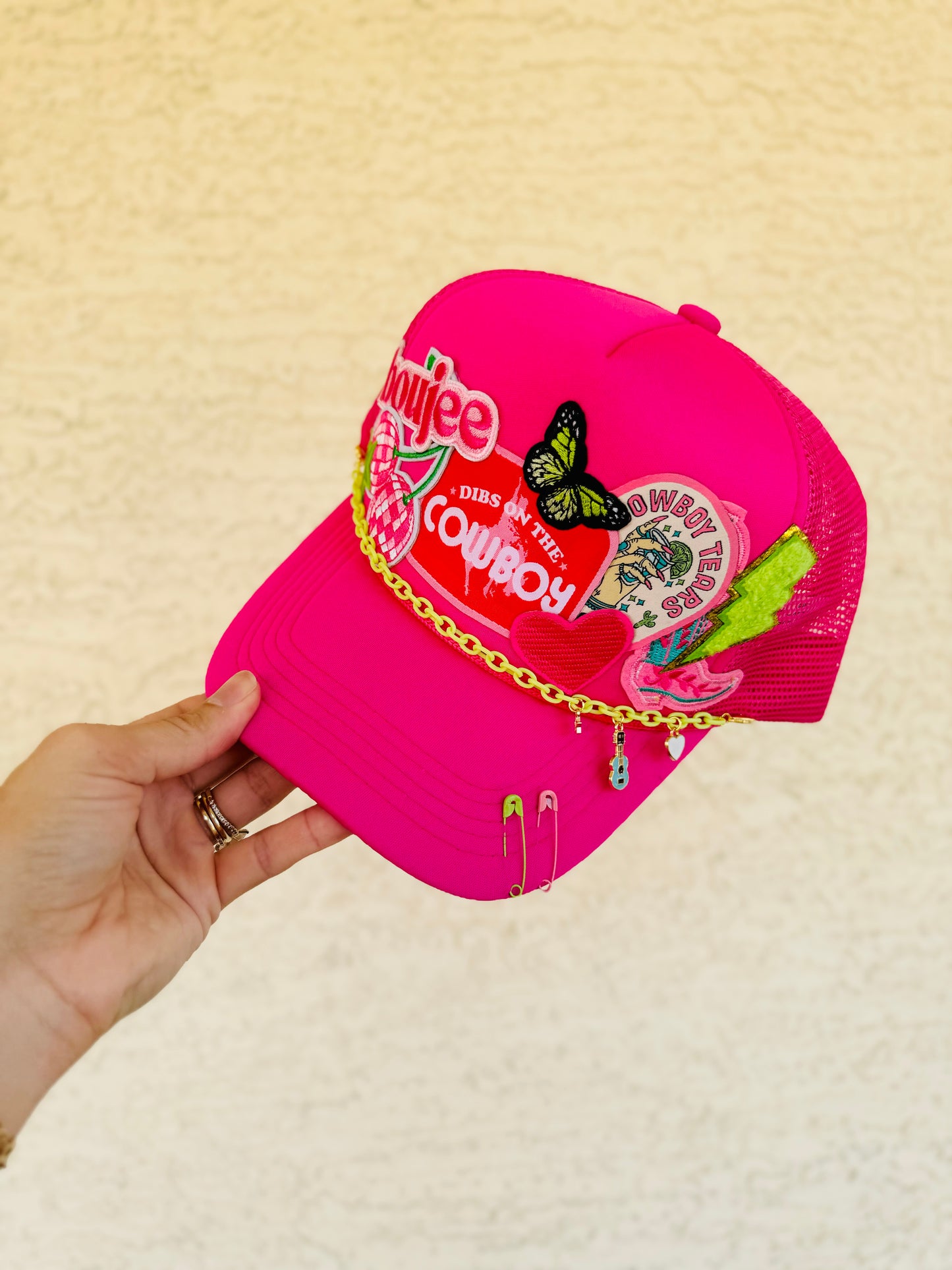 888 dibs on cowboy pink