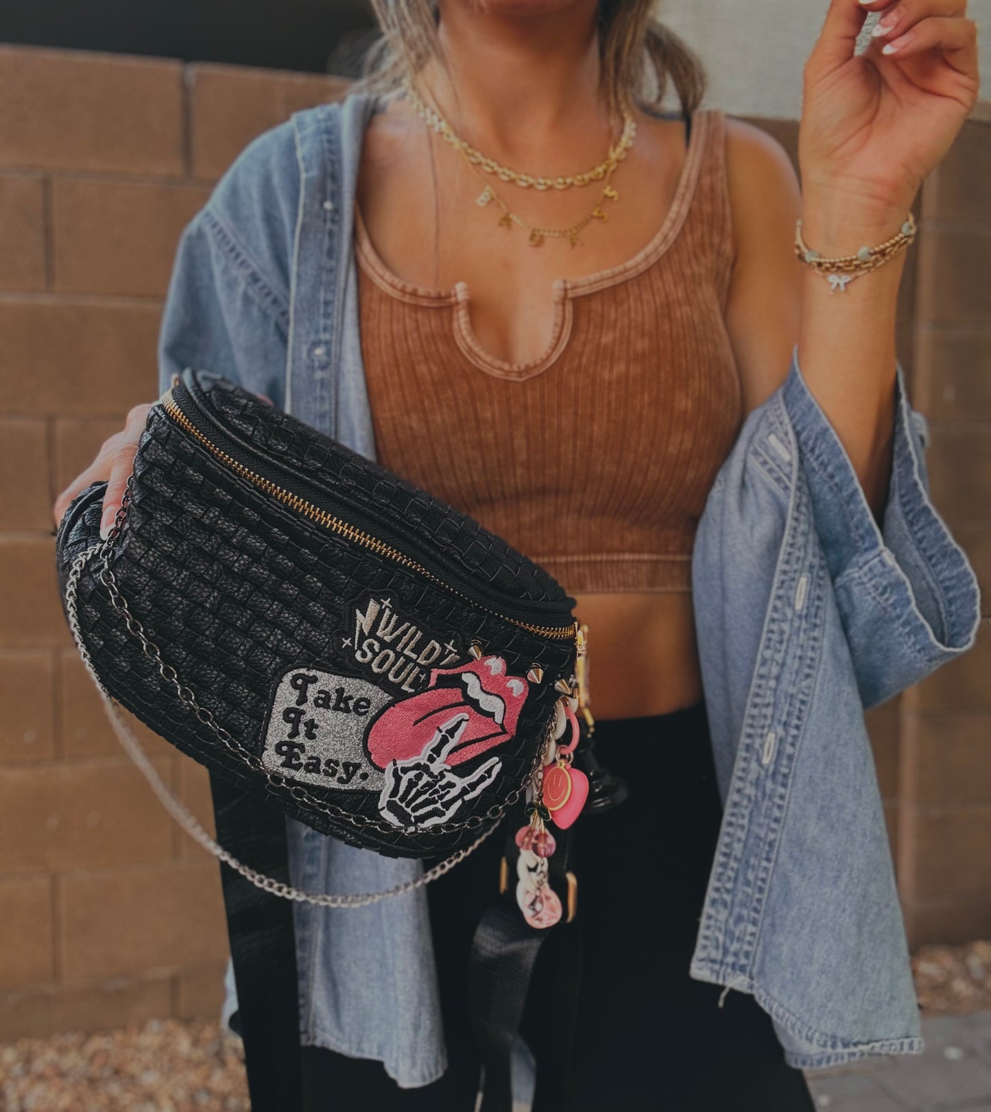 FC-take it easy+wild soul + handmade charms OG+PHOENIX BAG