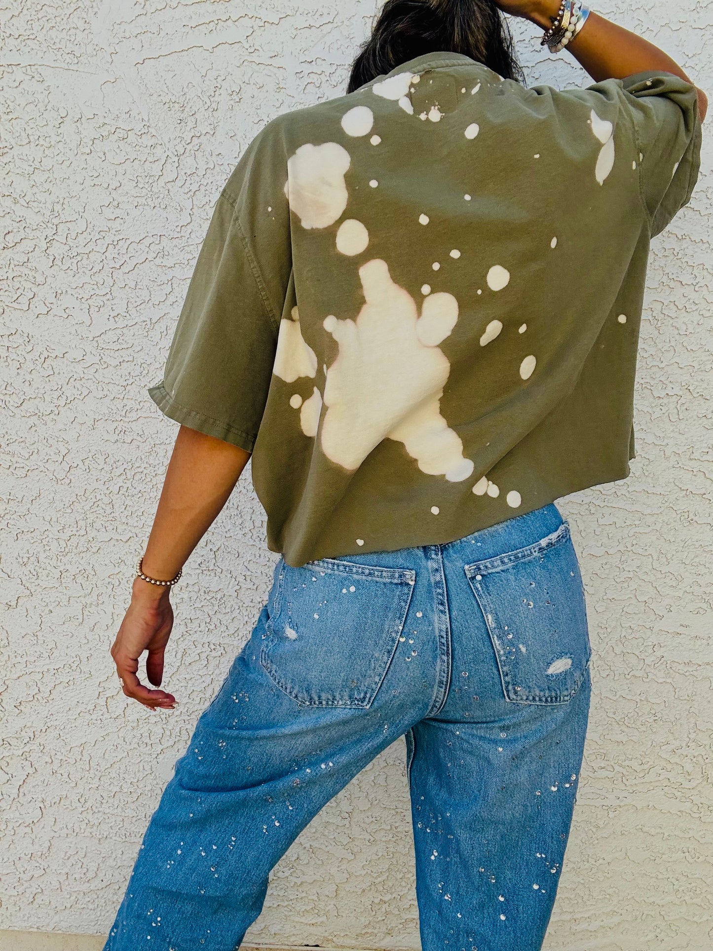 HD- LUCKY DUCK DISTRESSED POCKET SHIRT - MENS 2XL CUT