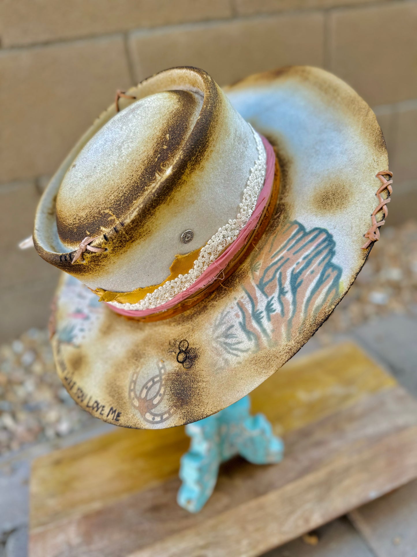 12- like you love me - boho desert brim