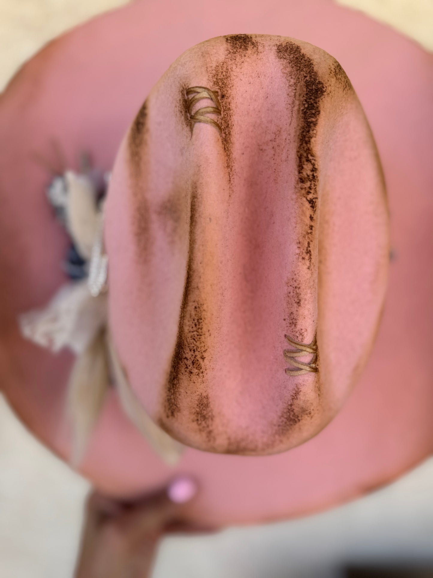 CB-Im the Problem-Felt Cowgirl Brim
