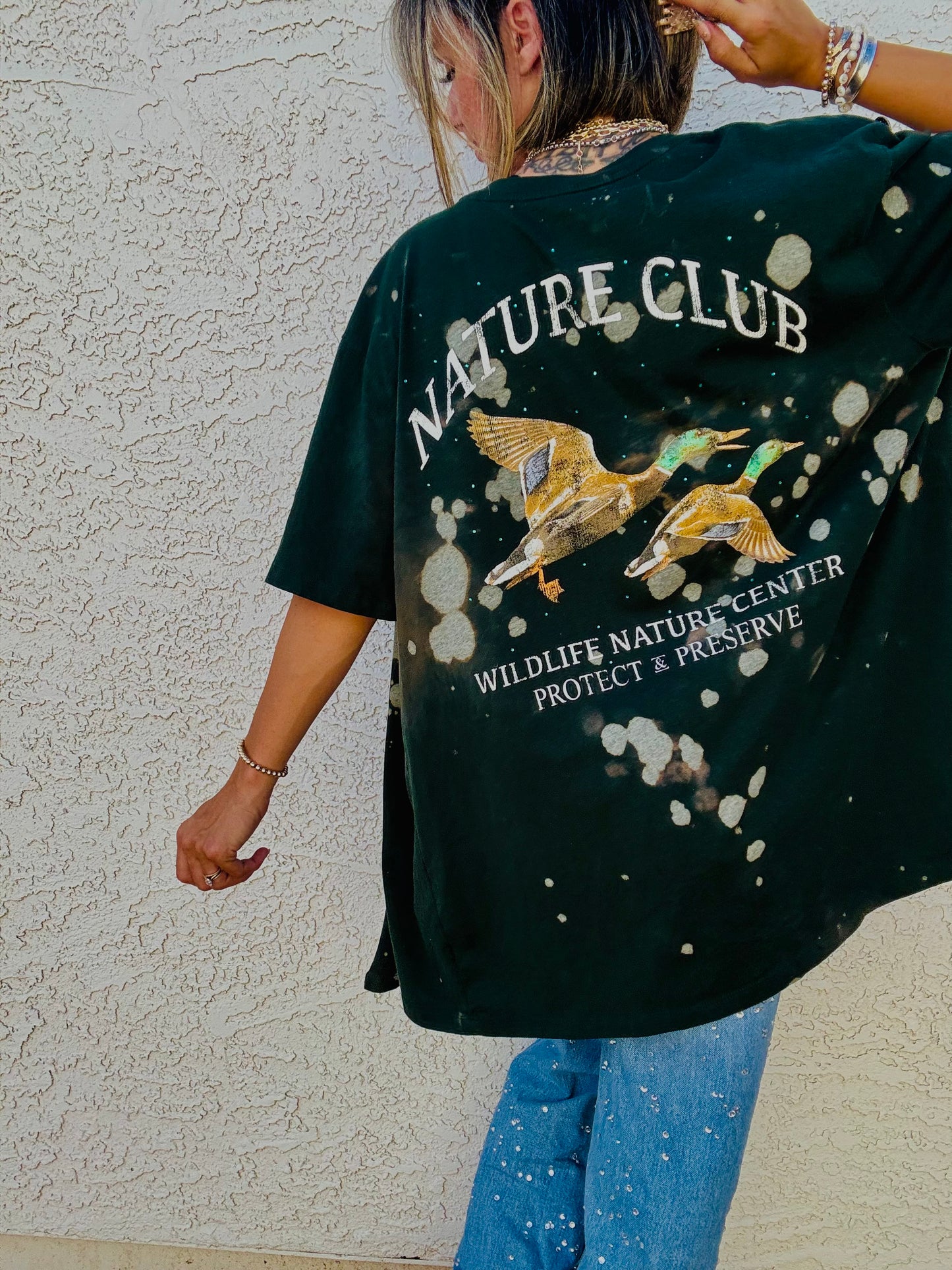 HD-NATURE CLUB - DAD KIMONO TEE MENS 2XL