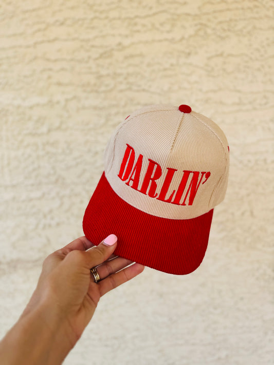 VT- DARLIN’ Premium Corduroy vintage SnapBack