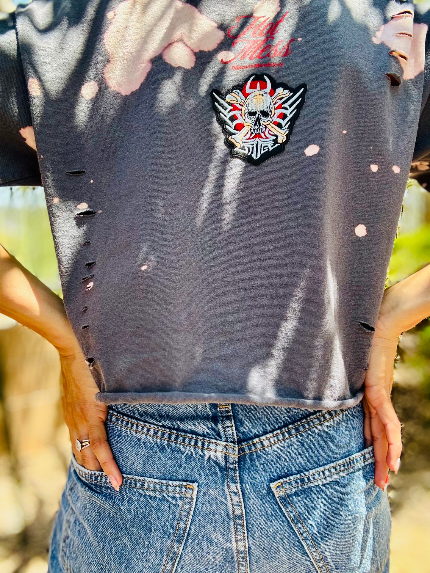 HD-BIKER FOR LIFE PINUP - MENS SMALL