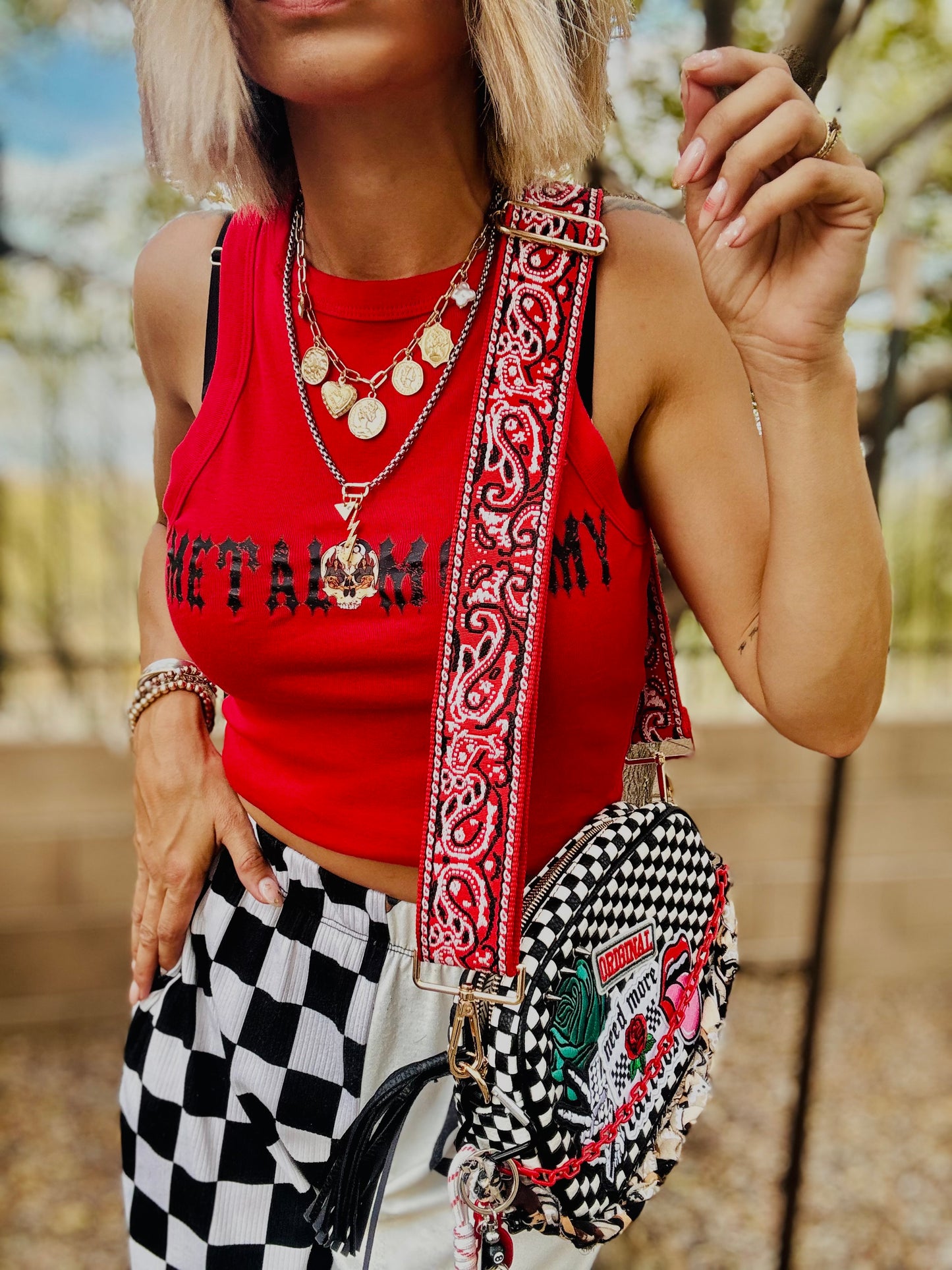 CO-ORIGINAL NEED MORE TATTOOS -*Page Bag* 2 STRAPS INCLUDED 3 ways to wear