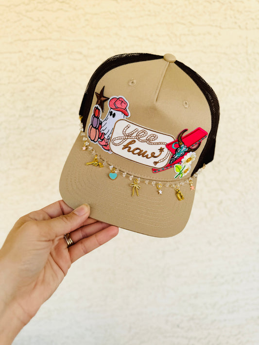 9- yeehaw ghostie Premium Trucker