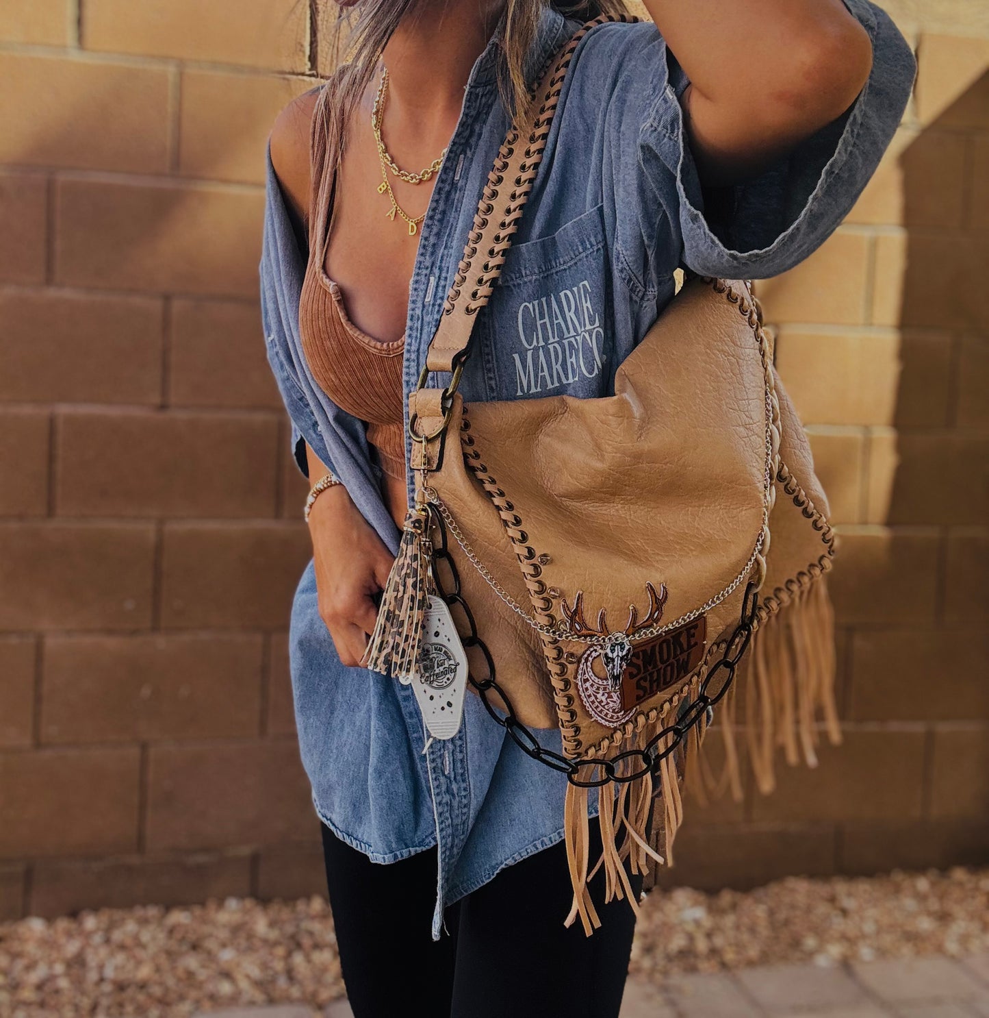 FC-smoke show rodeo babe+ crossbody strap included** The Jerome**