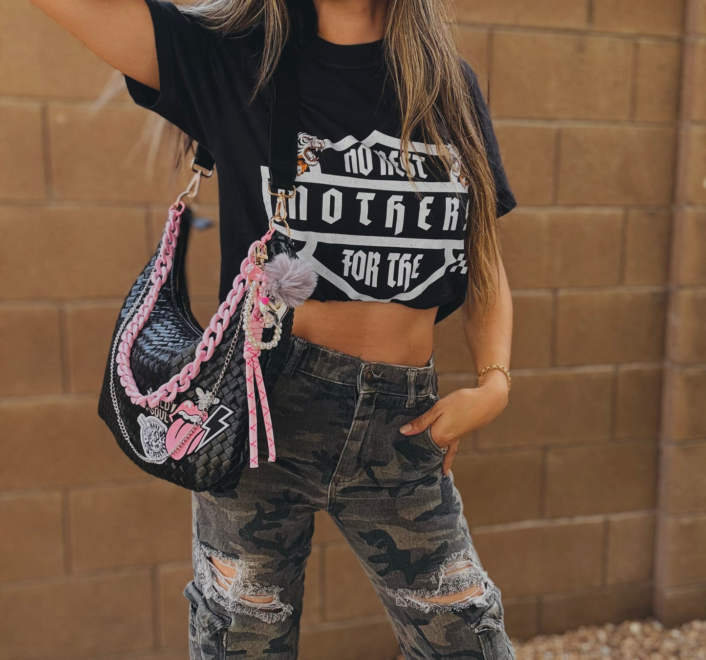 OO-WILD SOUL day you deserve - XL SEDONA INSPIRED Woven CROSSBODY INCLUDED