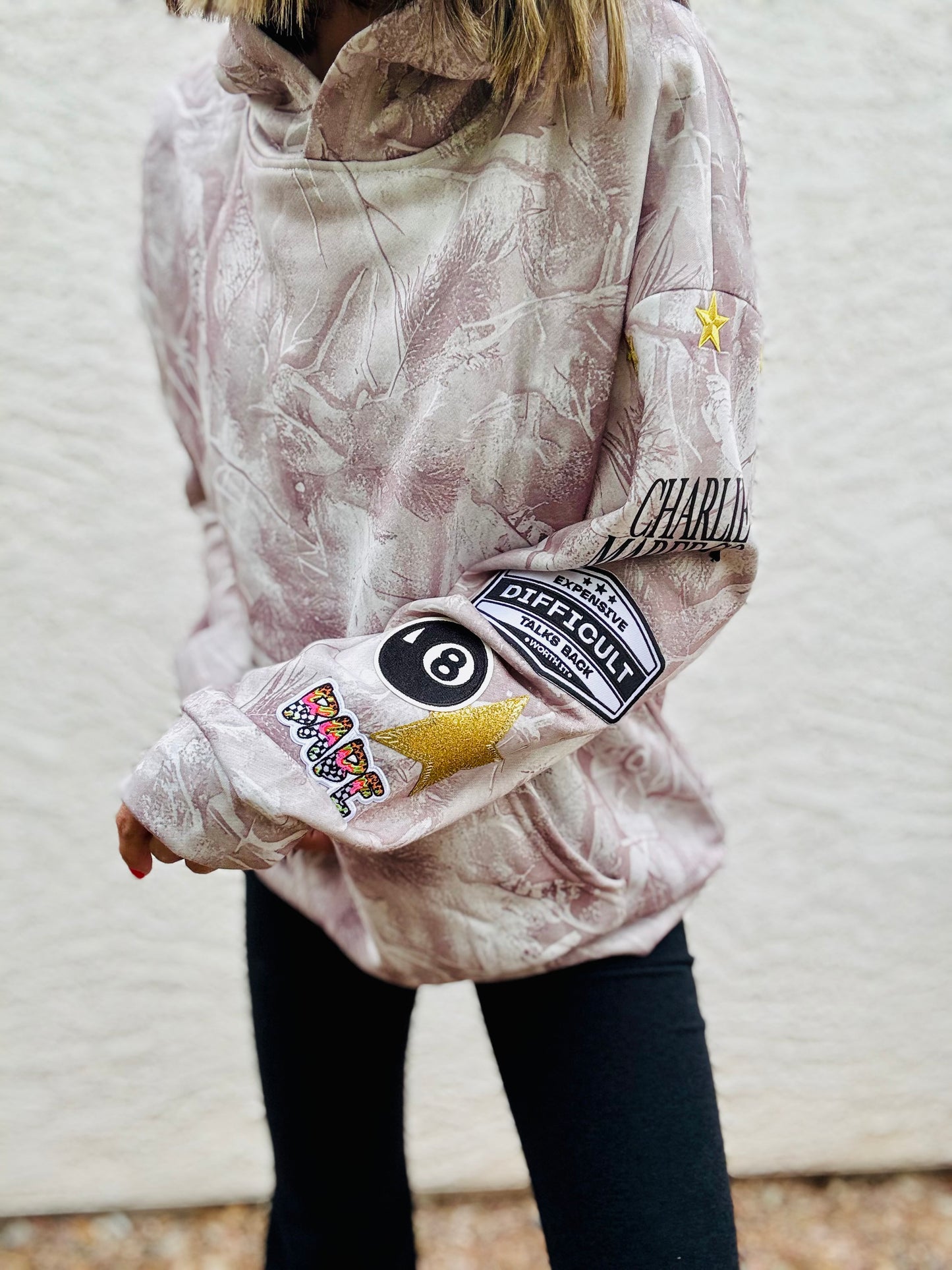 BBH-Camo Sweater+expensive difficult talks back… retro babe