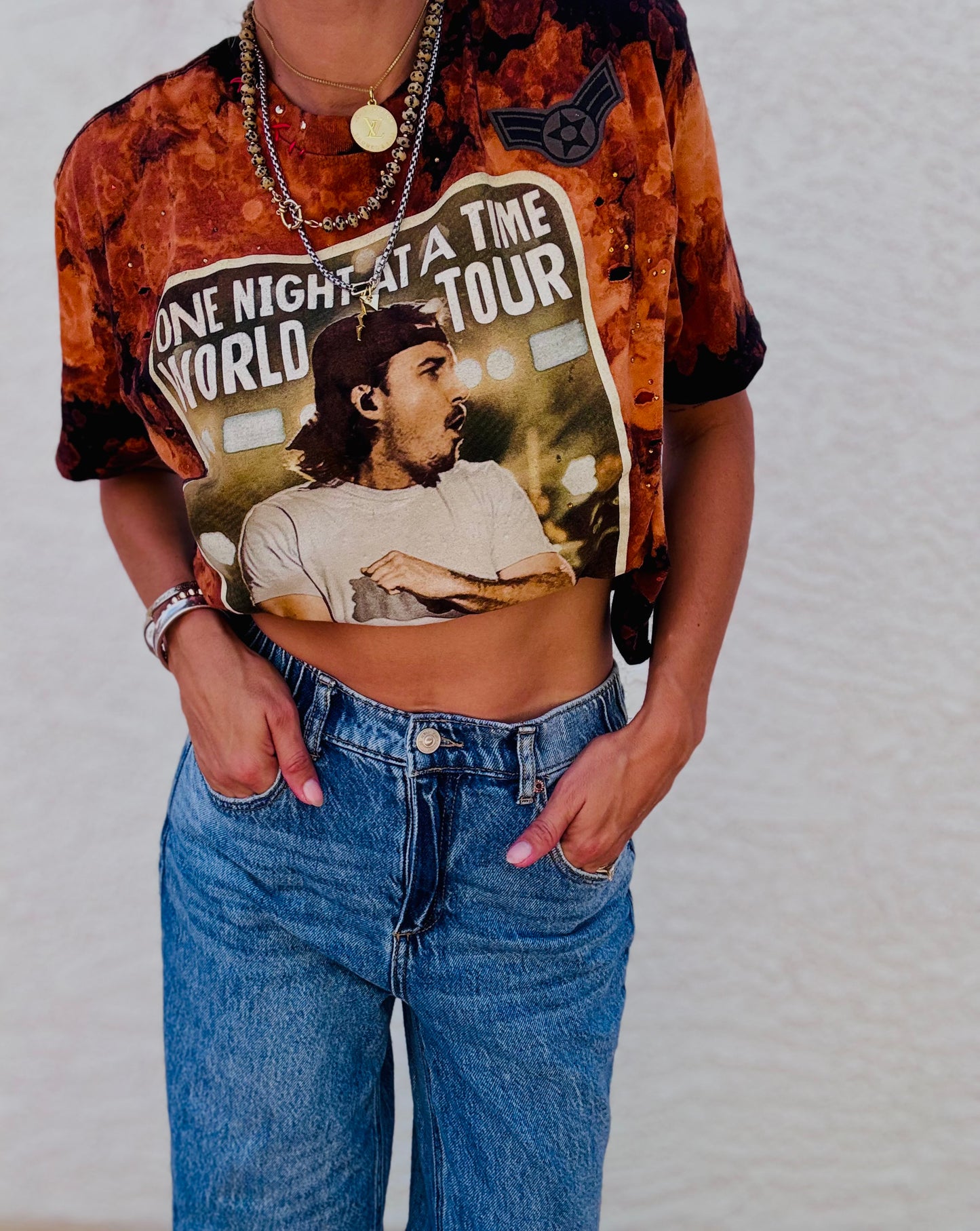 TEE-MW CONCERT BADDIE  - DAD TEE LARGE FITS LIKE MEDIUM