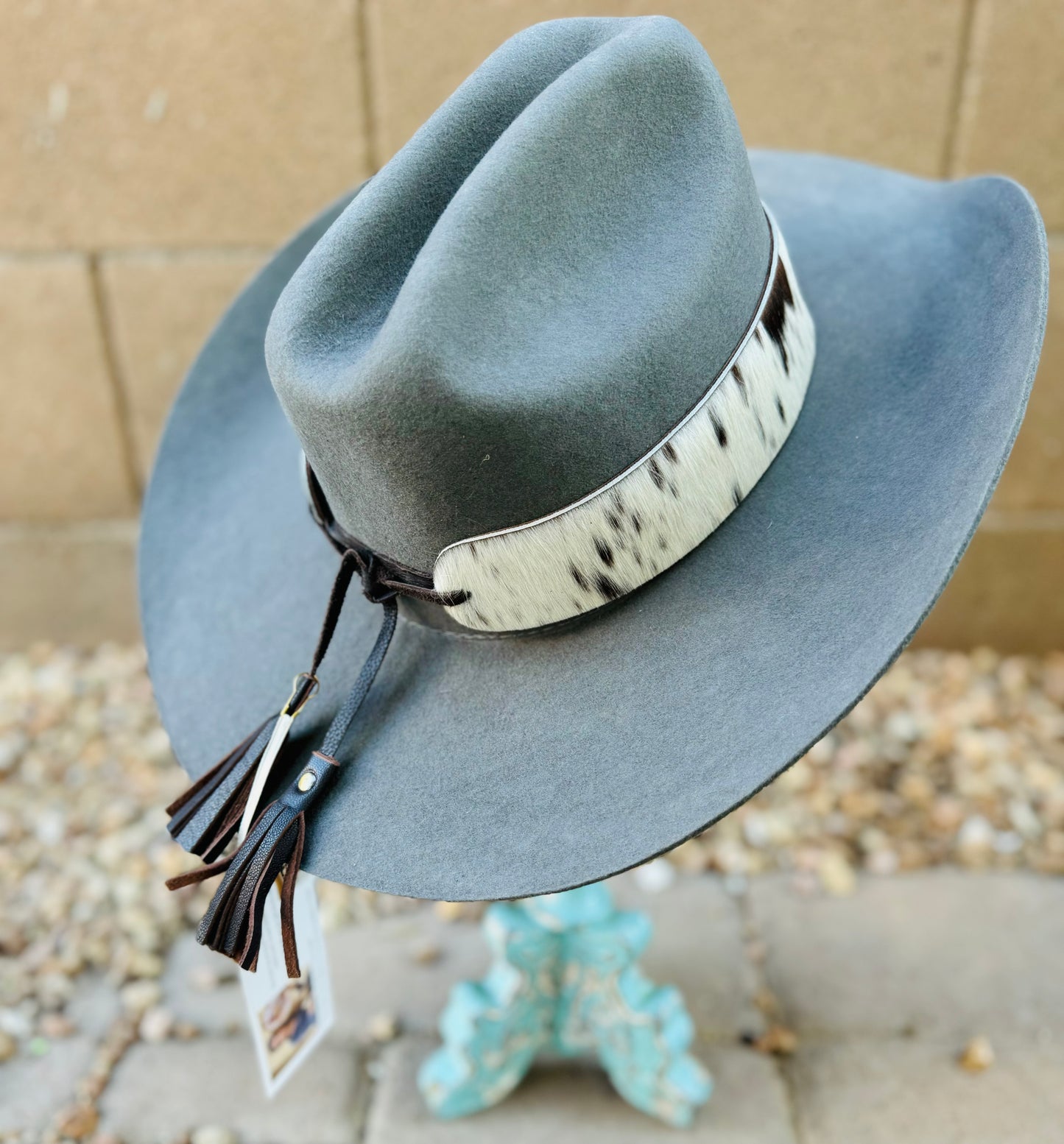 Genuine Cowhide hatbands HANDMADE