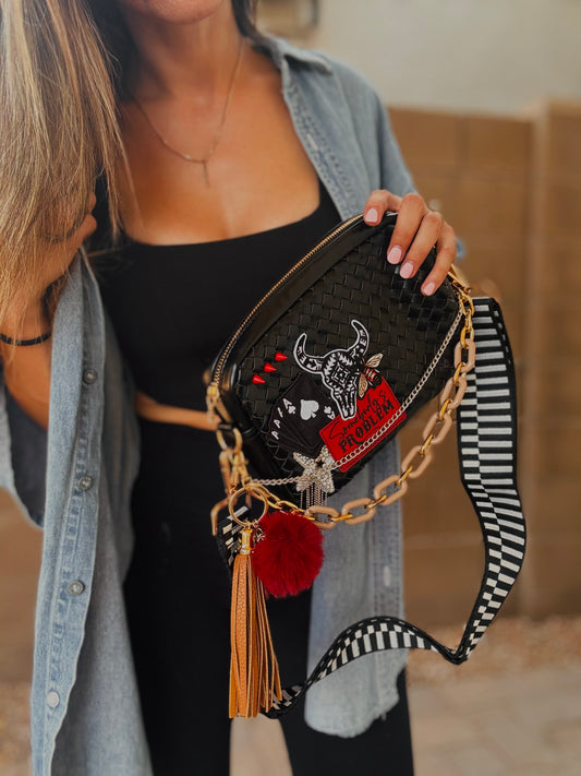 HA-somebodys problem red babe - black OG *Page Bag*