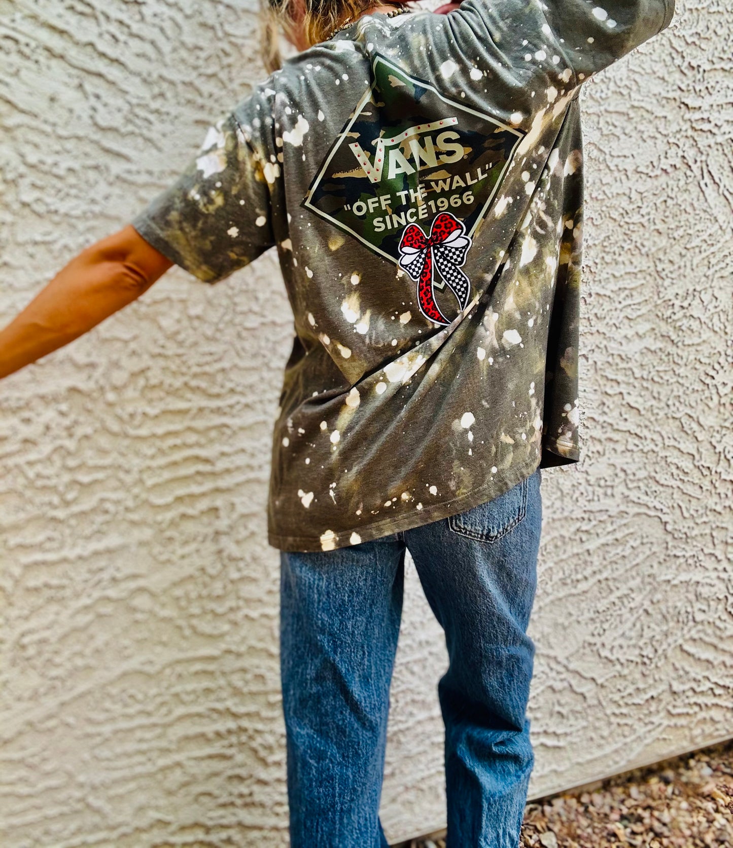TEE- VINTAGE RACE AND SKATE - DAD KIMONO TEE MENS MEDIUM