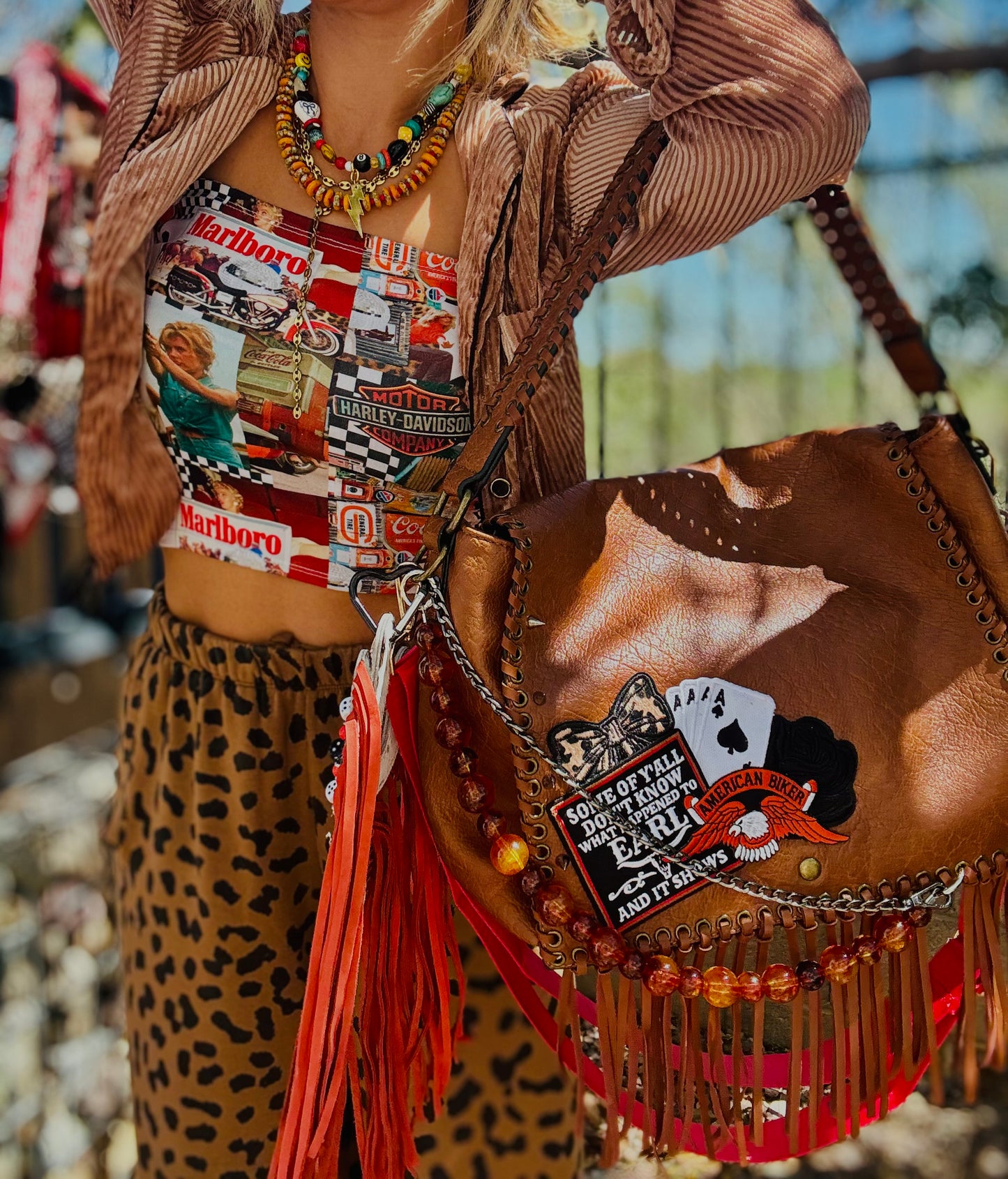 CD-LIVE FREE ride fast - crossbody strap included** The Jerome**