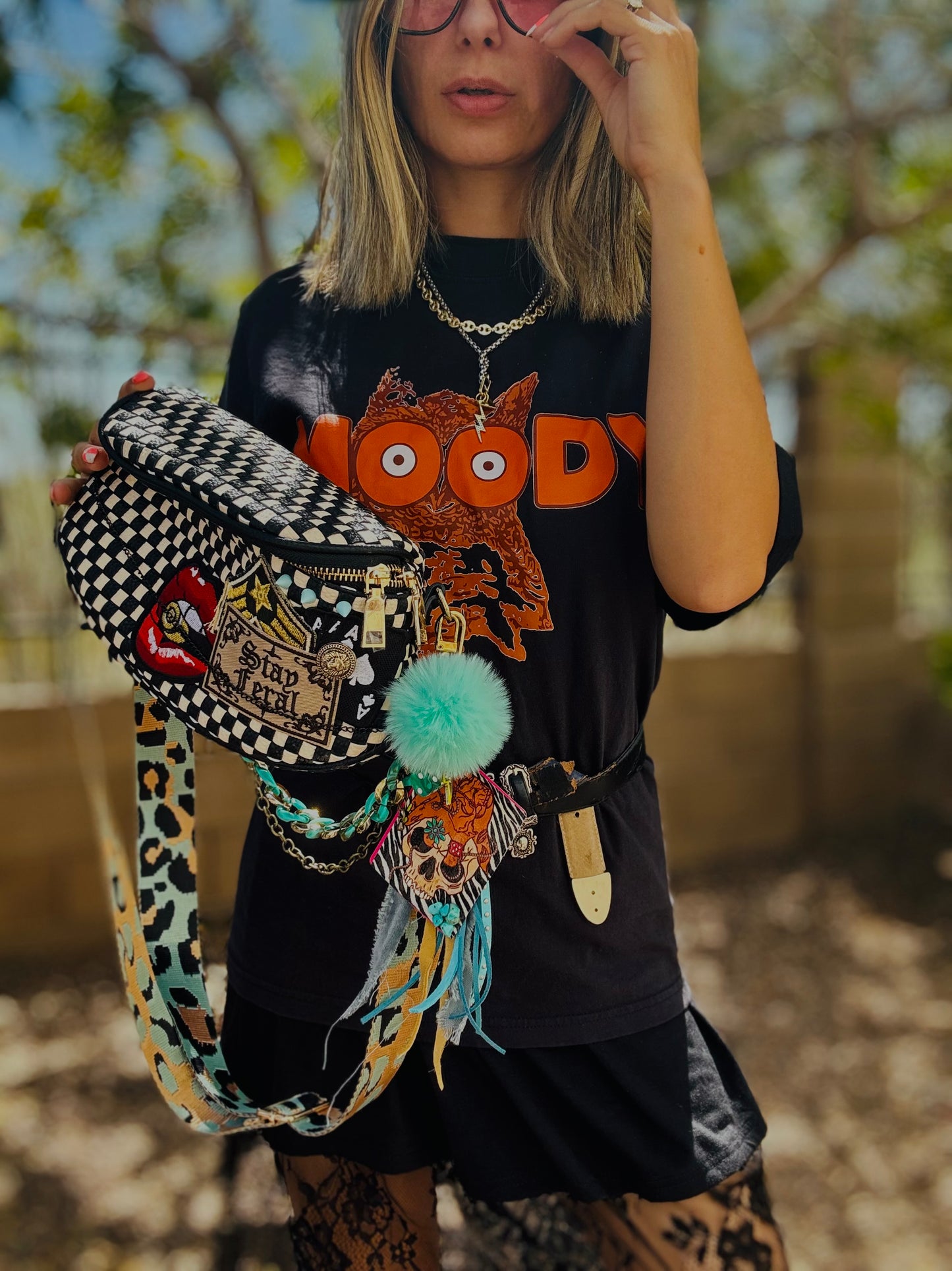 CO- stay feral + PHOENIX BAG  - 2 STRAPS INCLUDED