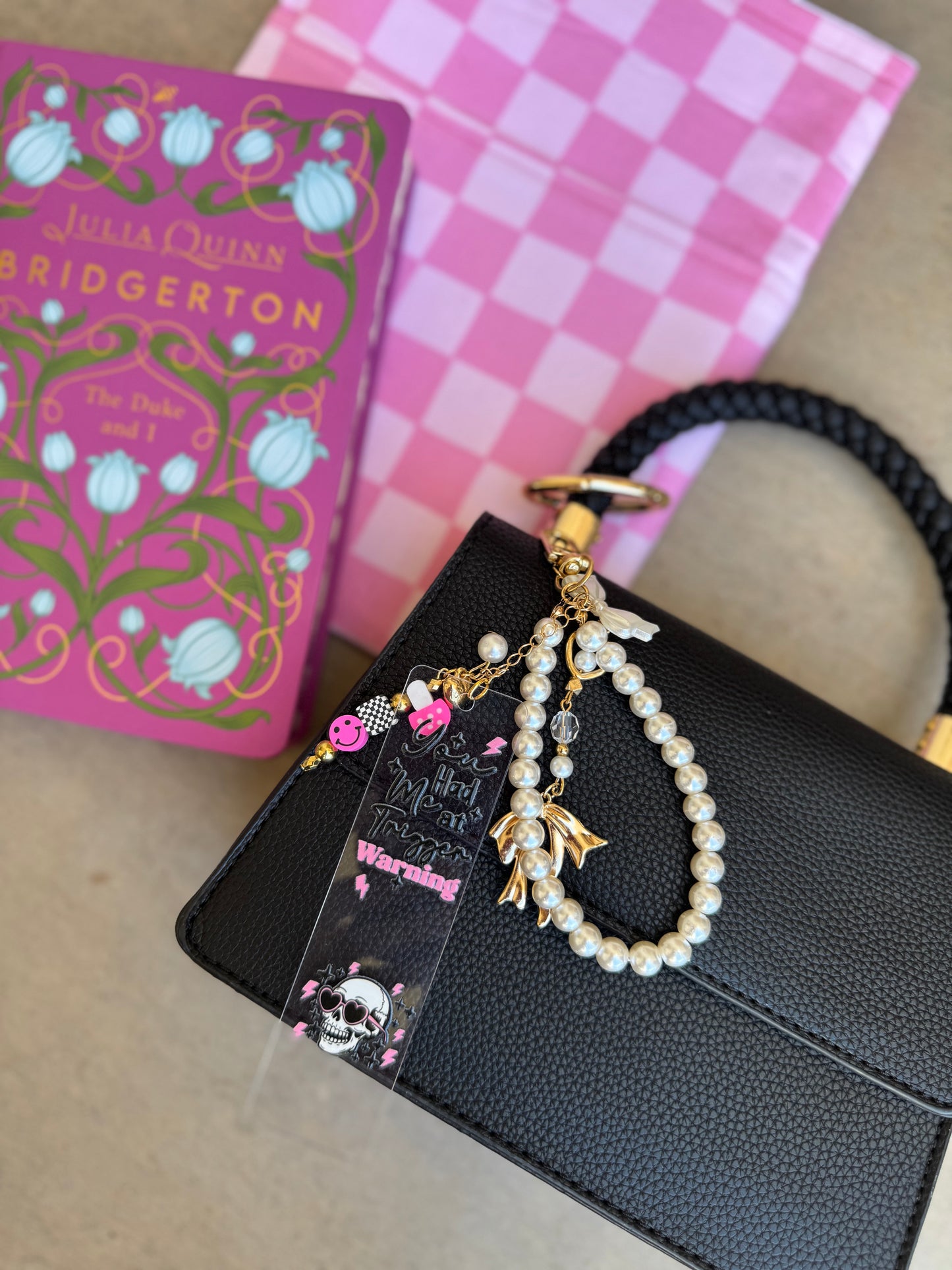BBC-hand beaded+BOOK BAG CHARM 2