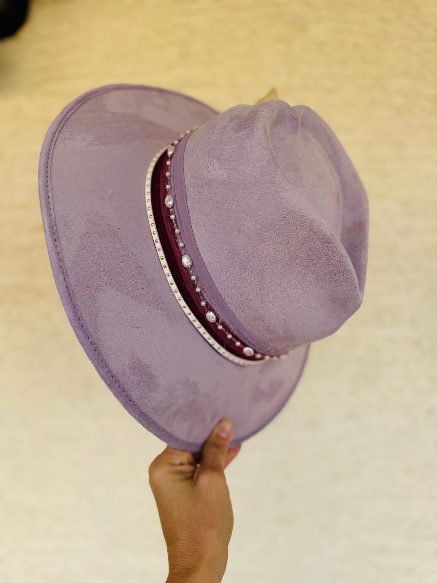 CM- COWBOY LAVENDER SWEETHEART BRIM