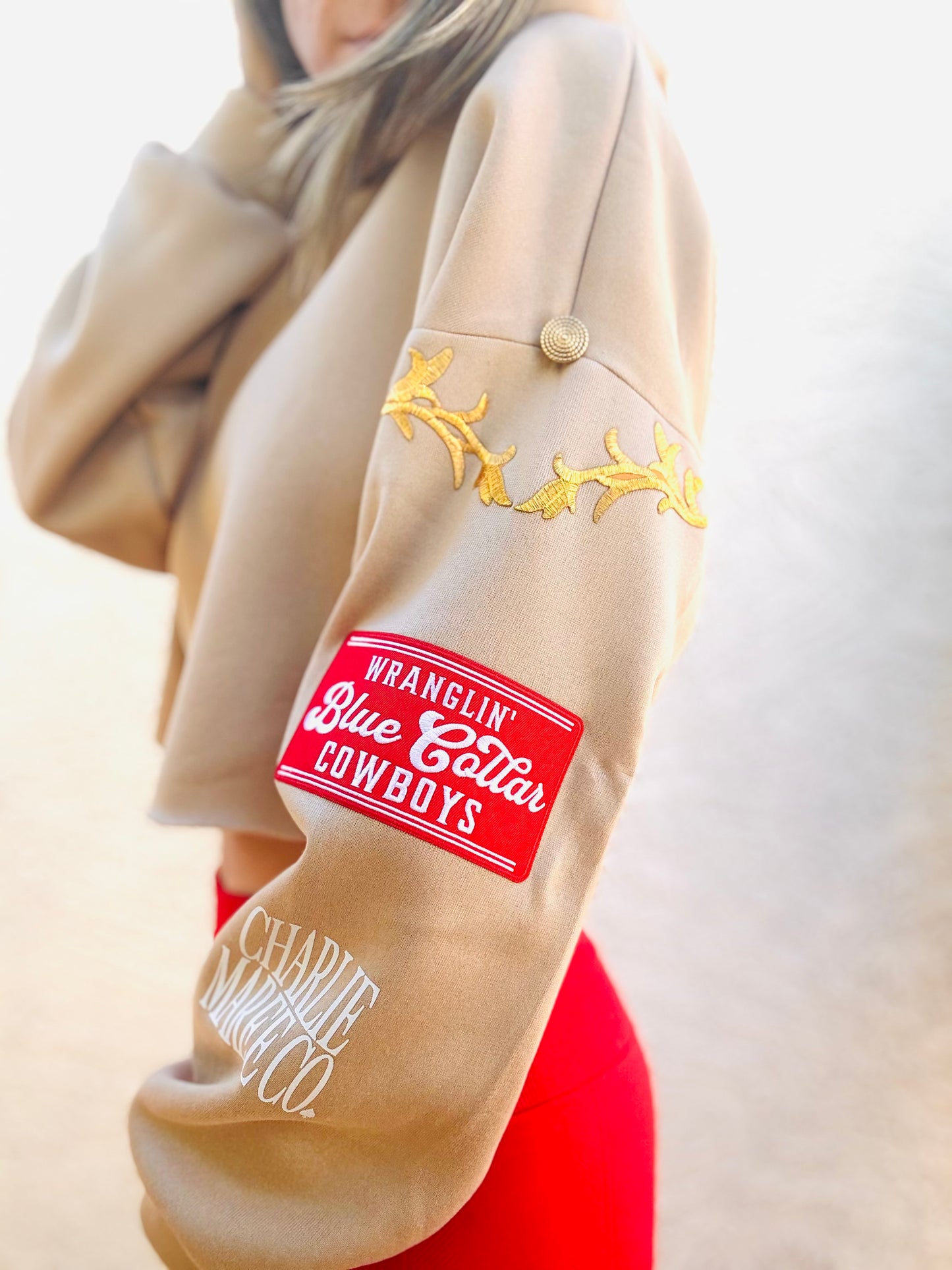 BBH-Button Betty +Wranglin blue collar Cowboys